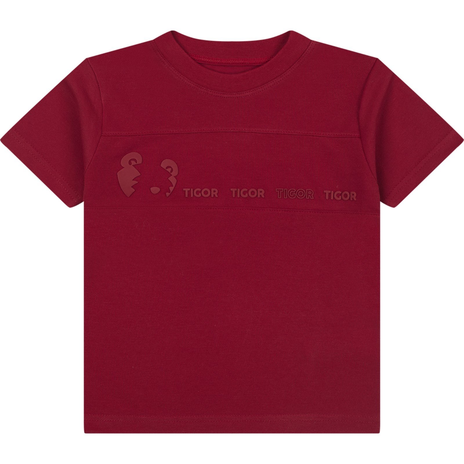 Infantil - Camiseta Manga Curta Masculina Tigor T. Tigre