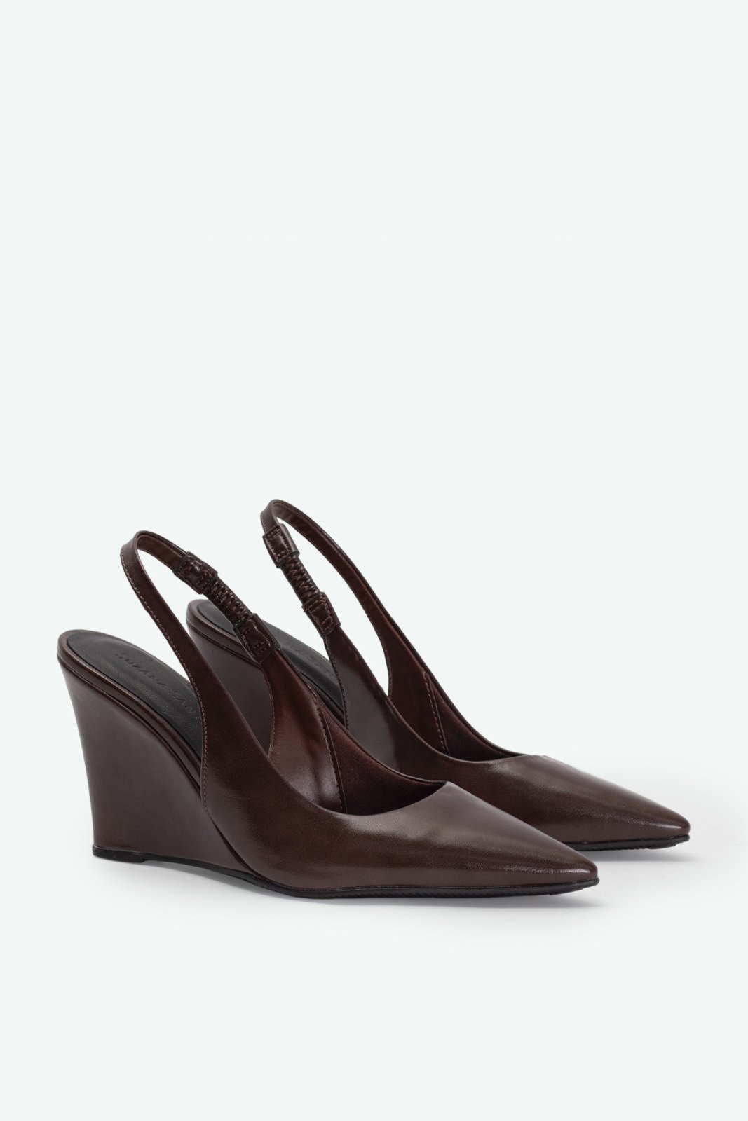 Vista 3 Slingback Elsa Suzana Santos marrom Suzana Santos marrom