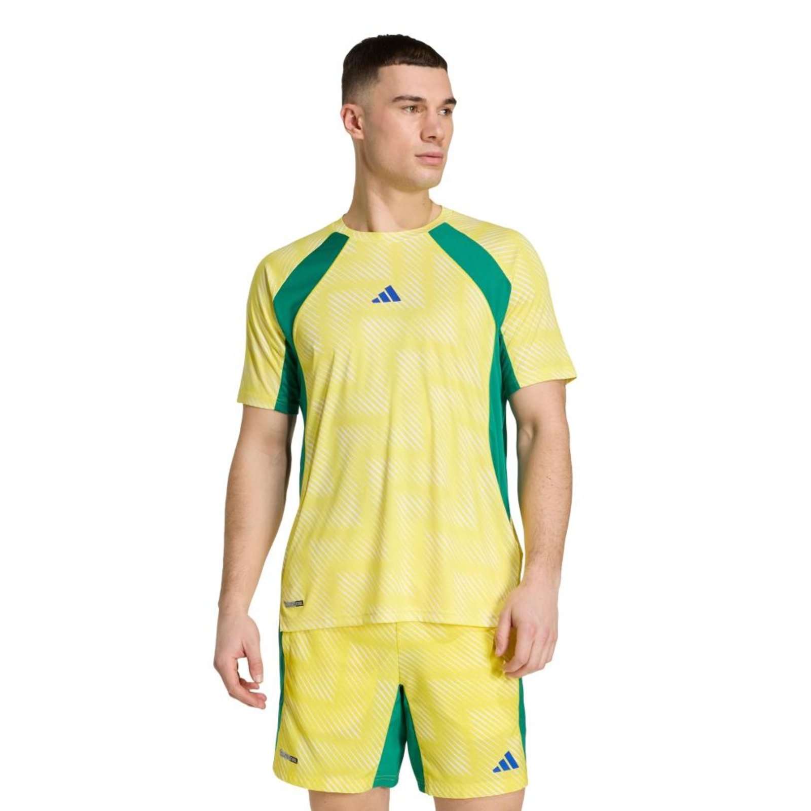 Camiseta Tech Apparel WC26 adidas Performance Amarelo