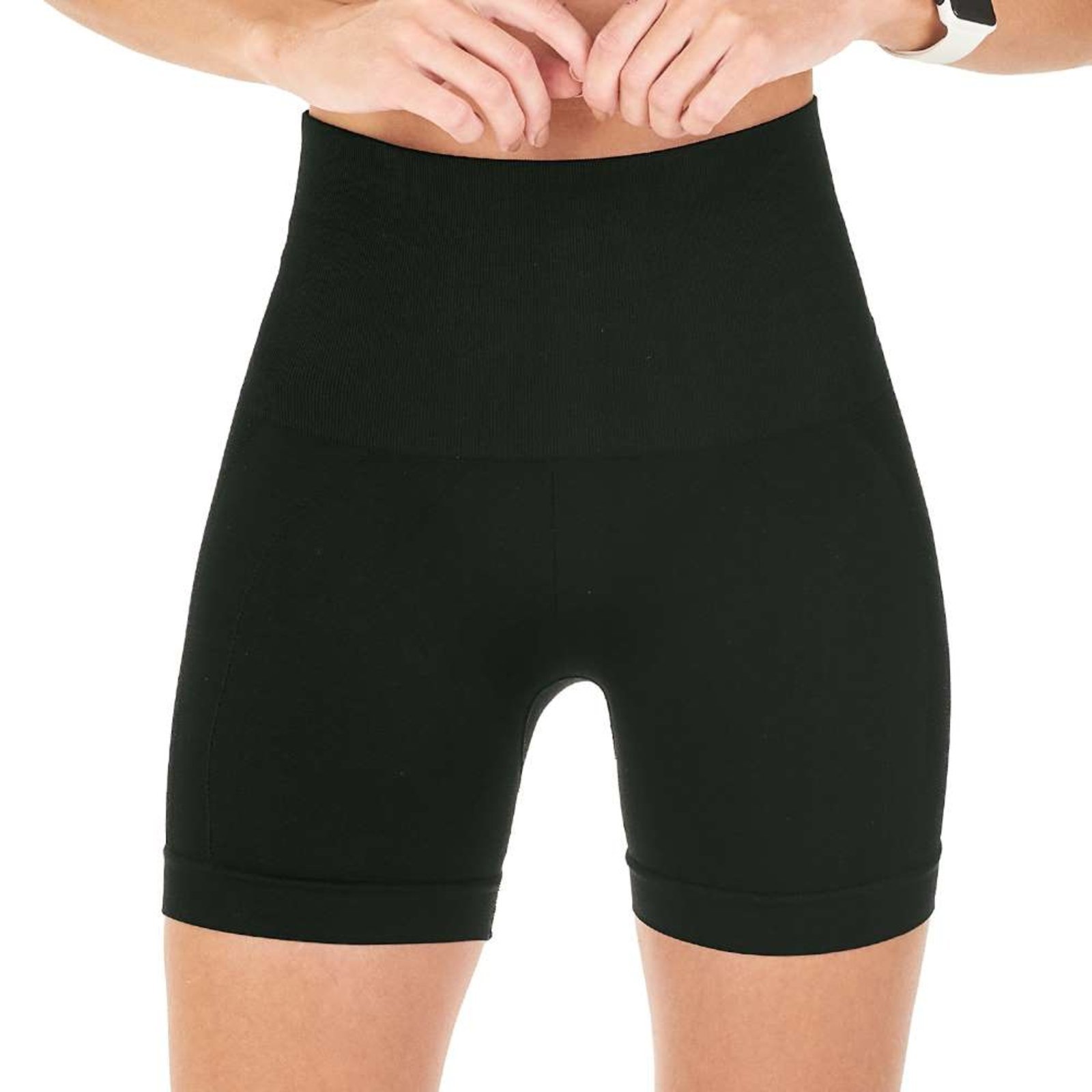 Short Fitness High Rise Preto