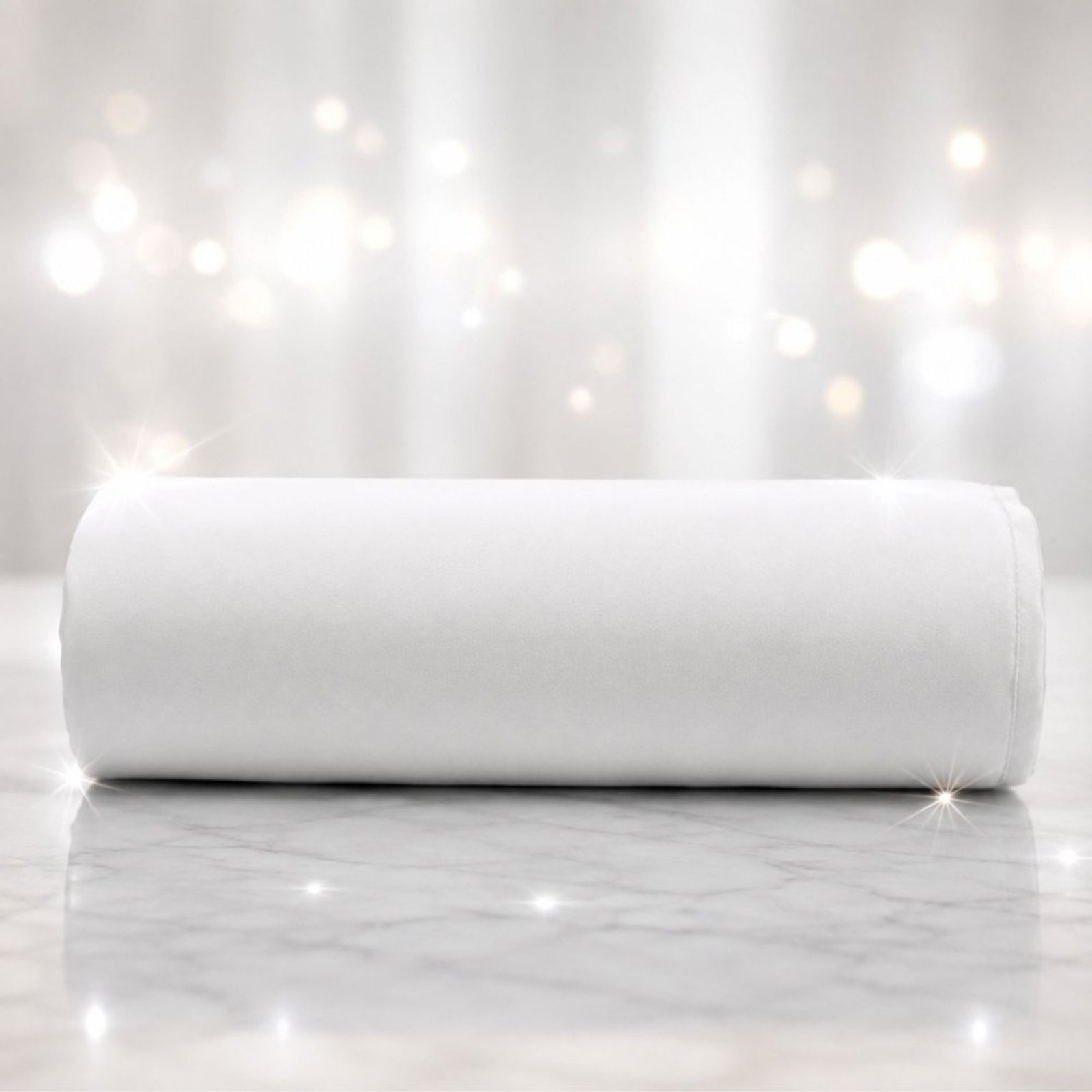 Lençol Avulso Quality Casal Micropercal 600 fios Macio Sem Elástico - Branco