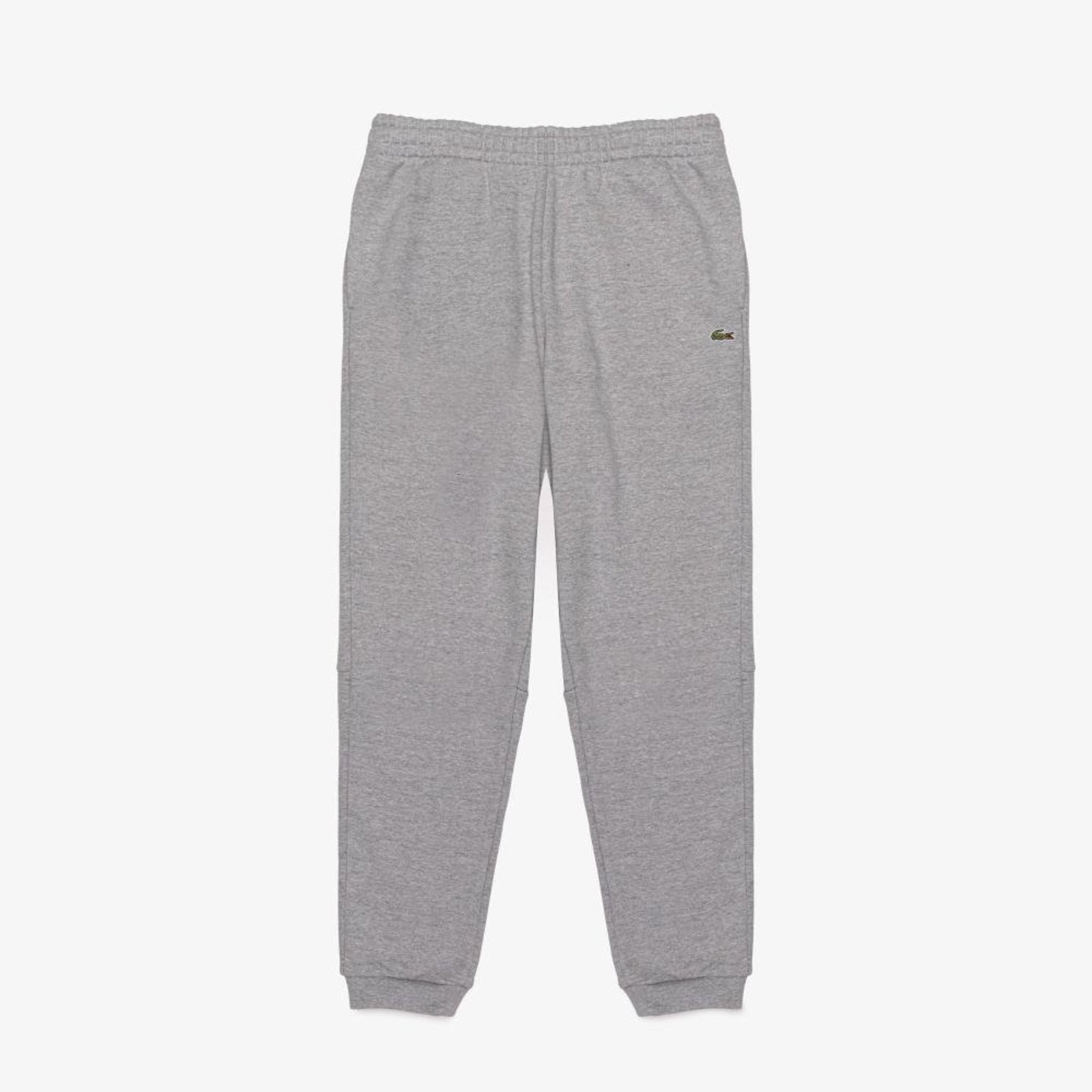 Calça Esportiva Masculina de Moletom não Escovado em Modelagem Tapered Cinza