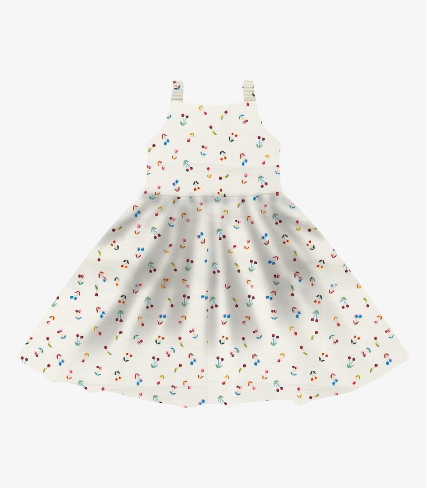Infantil - Vestido em Popeline Rovi Bege