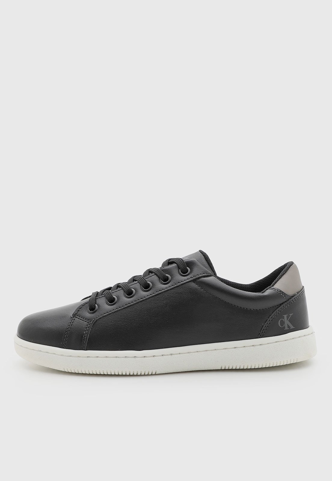 Tênis Masculino Calvin Klein Slim New Basic Preto