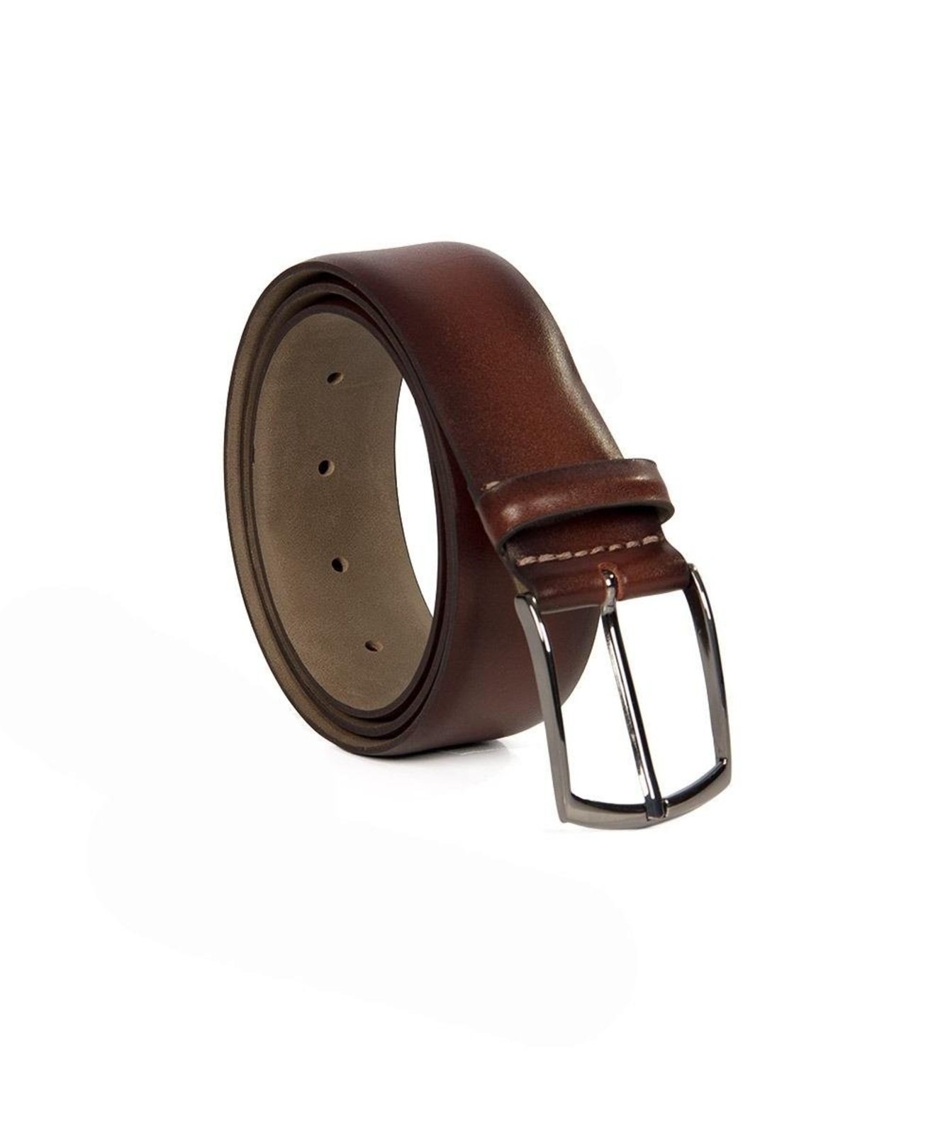 Cinto Masculino Fasolo G233 Couro Conhaque Incolor