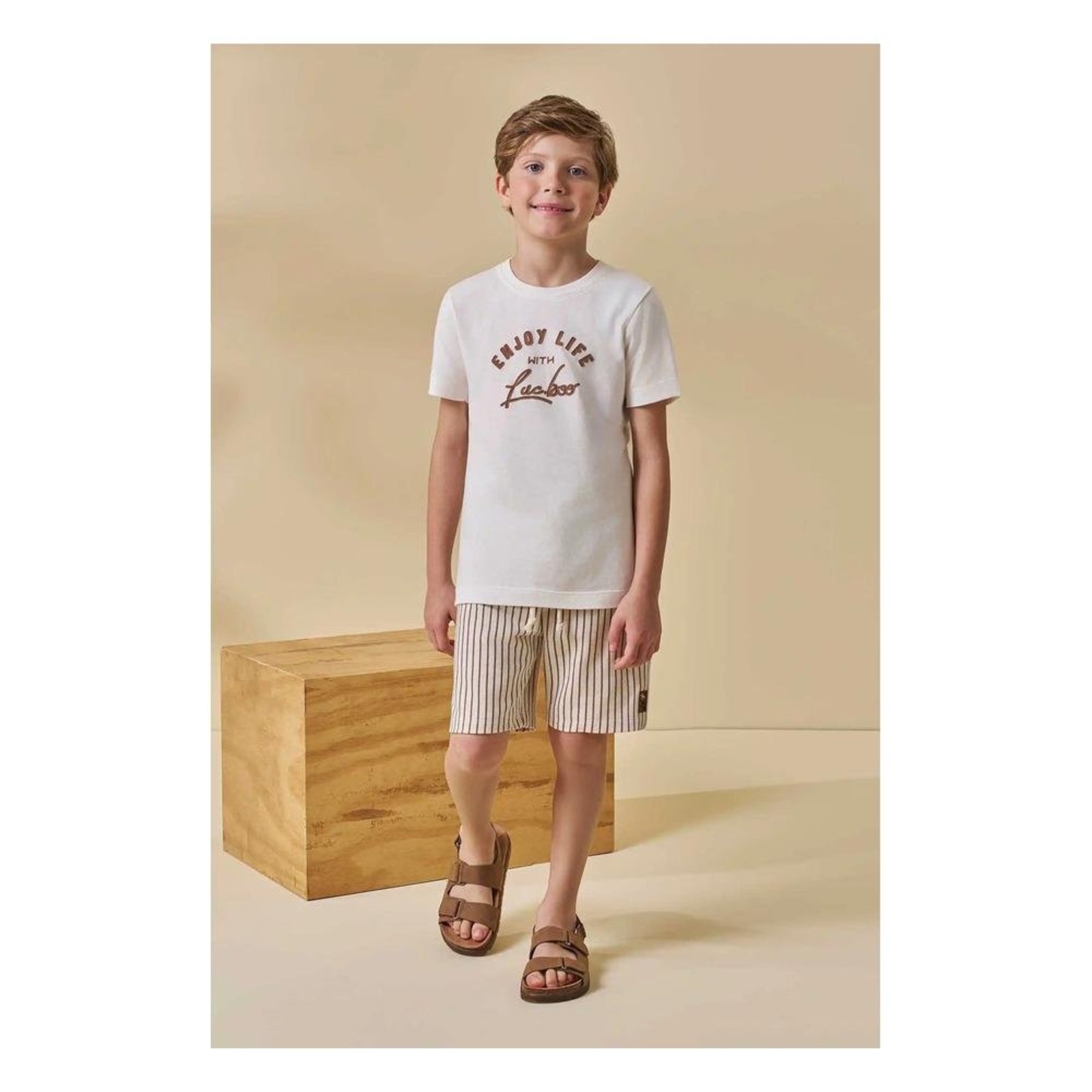 Infantil - Conjunto Menino Estampado Lucboo 6 Unico
