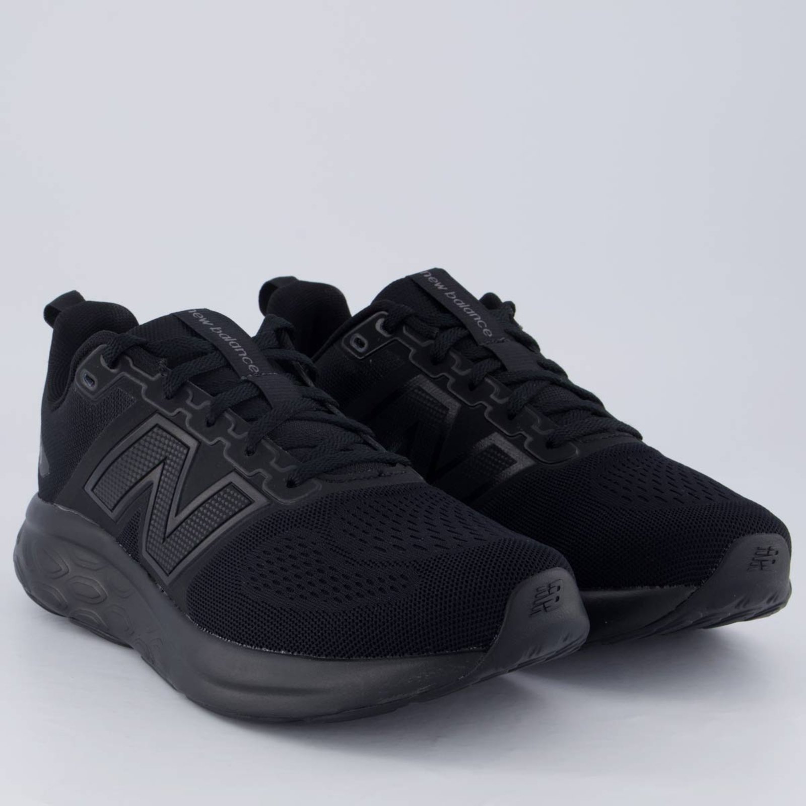 Vista 3 Tênis New Balance 460 V4 All Black preto black New Balance preto black