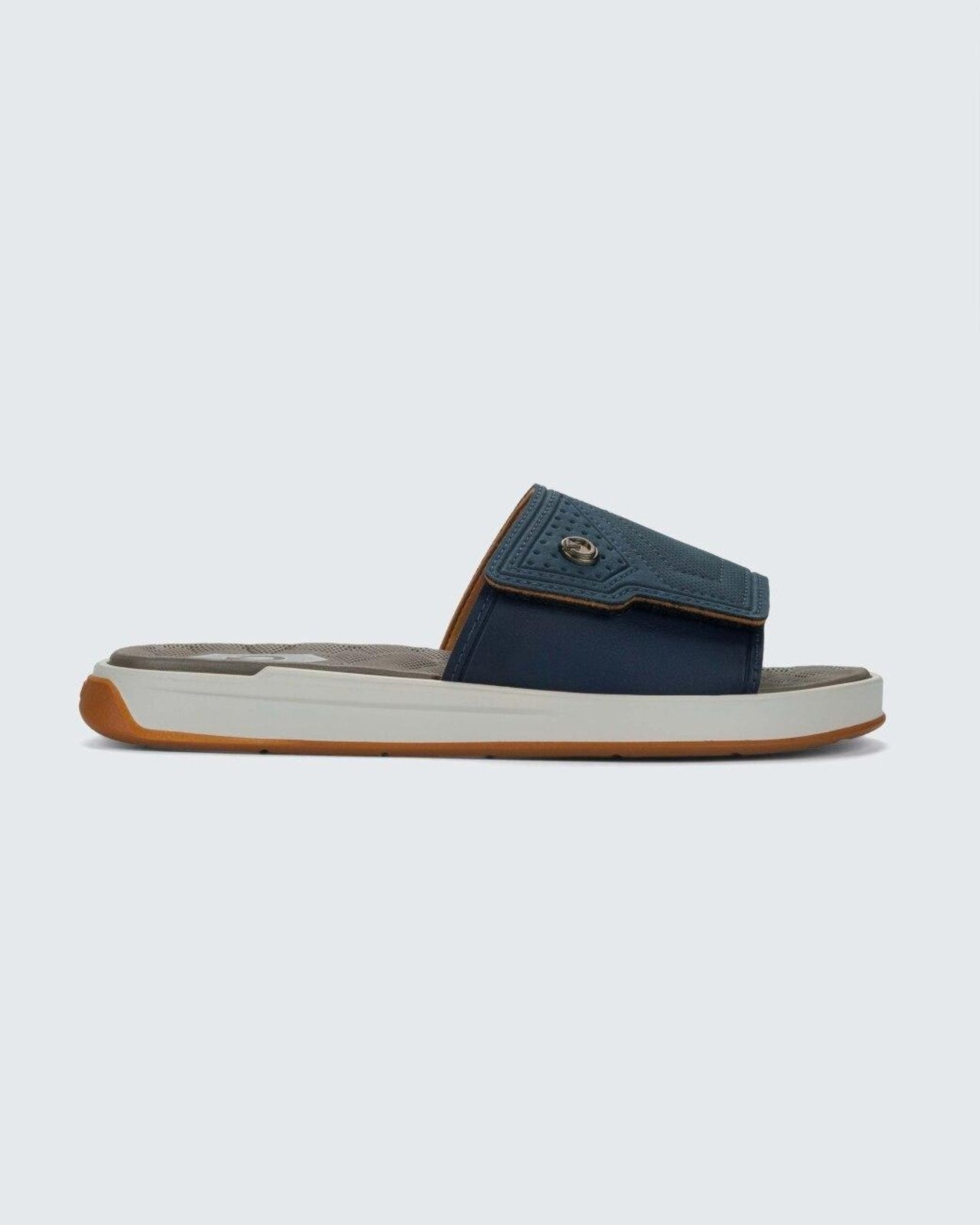 Chinelo Slide Masculino Adulto Cartago Nápoles Bege