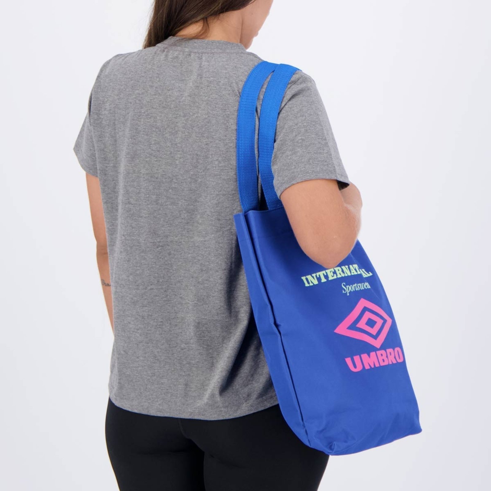 Vista 3 Bolsa Lateral Umbro Heat Waves e Rosa azul Umbro azul