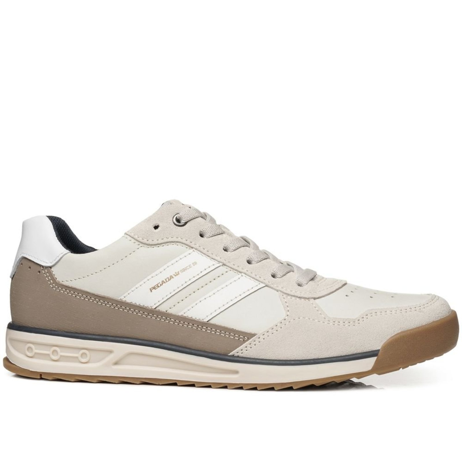 Sapatênis Pegada Masculino em Couro Giz 112504-06 Sapatênis Pegada Masculino em Couro Giz 112504-06 38