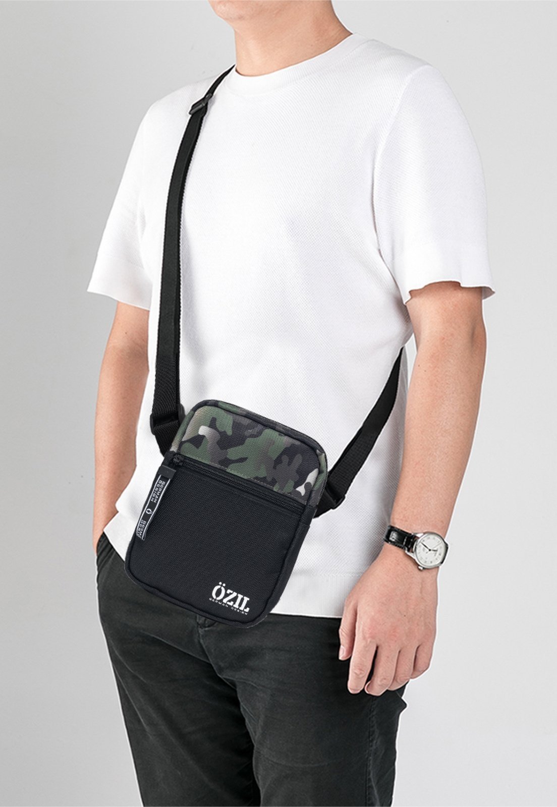 Shoulder Bag Militar Bolsa Transversal Casual Passeio