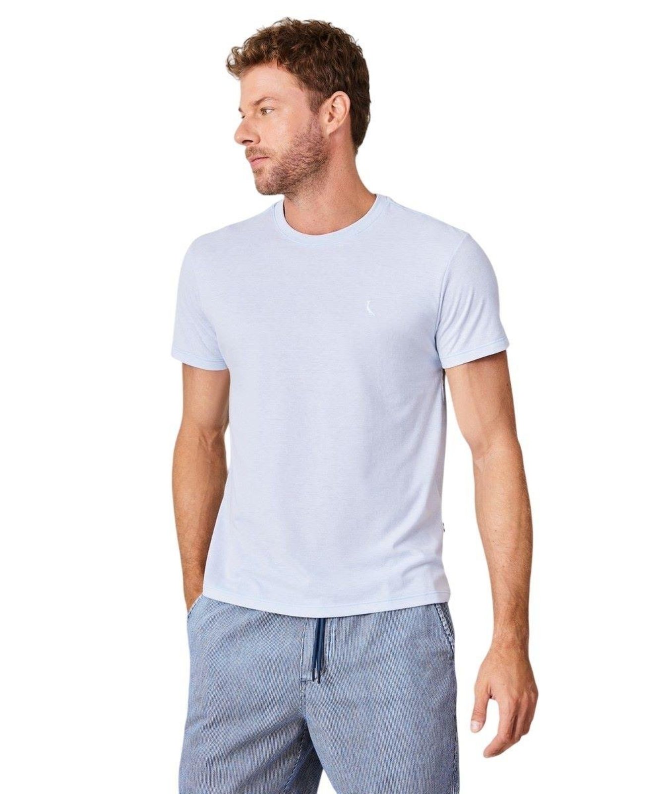 Camiseta Regular Mescla Touch Reserva AZUL CEU G
