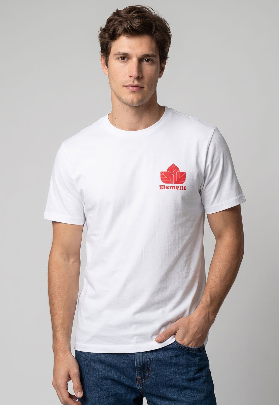 Camiseta Masculina Element Sporting Branca