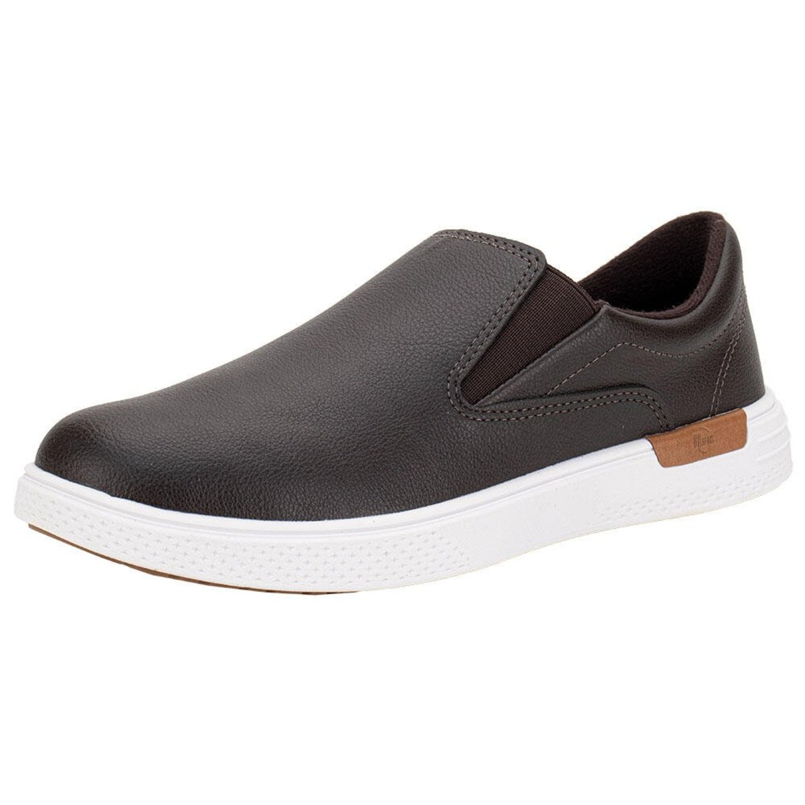 Tênis Masculino Slip On Brsport 2270118 B0441188 Café