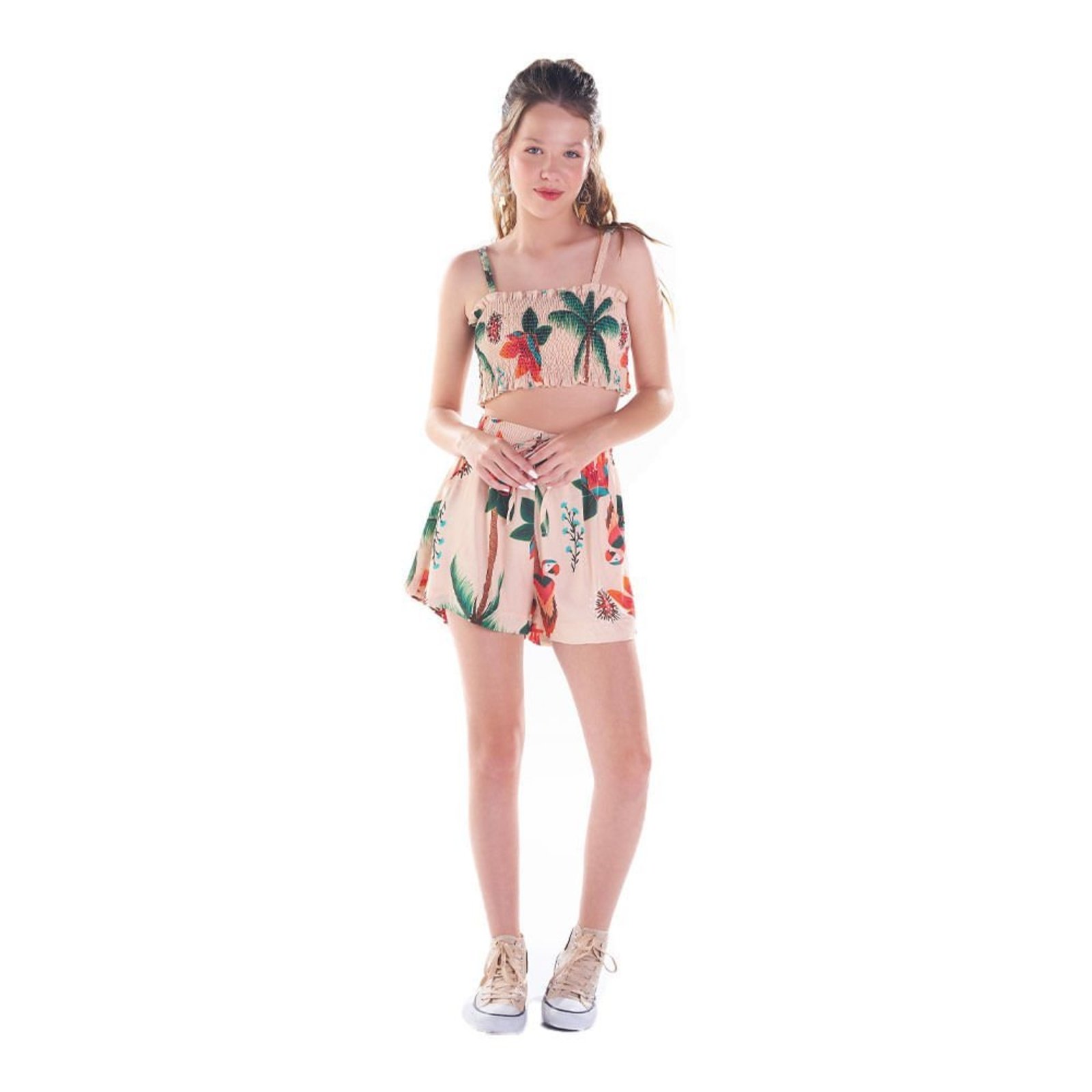 Infantil - Conjunto Juvenil Menina - Avela - 49426-1299 Rosa