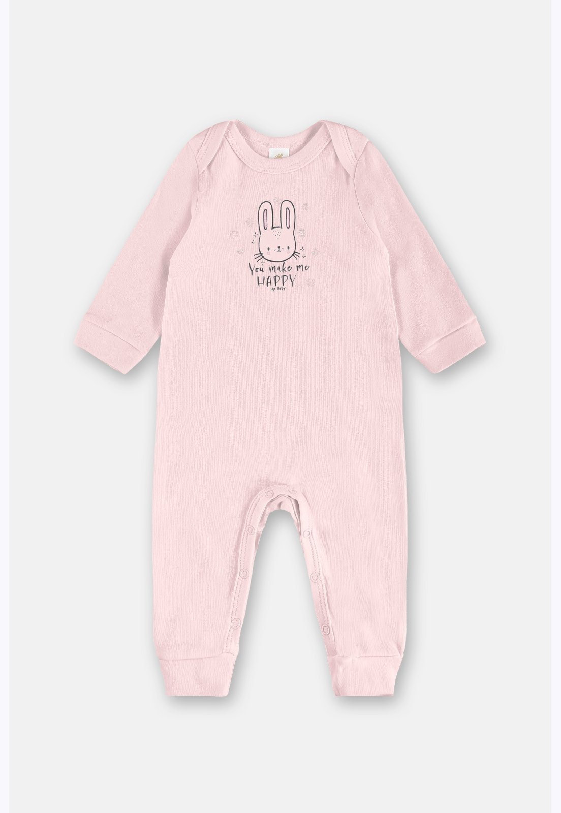 Infantil - Macacão Essentials Suedine Up Baby Branco