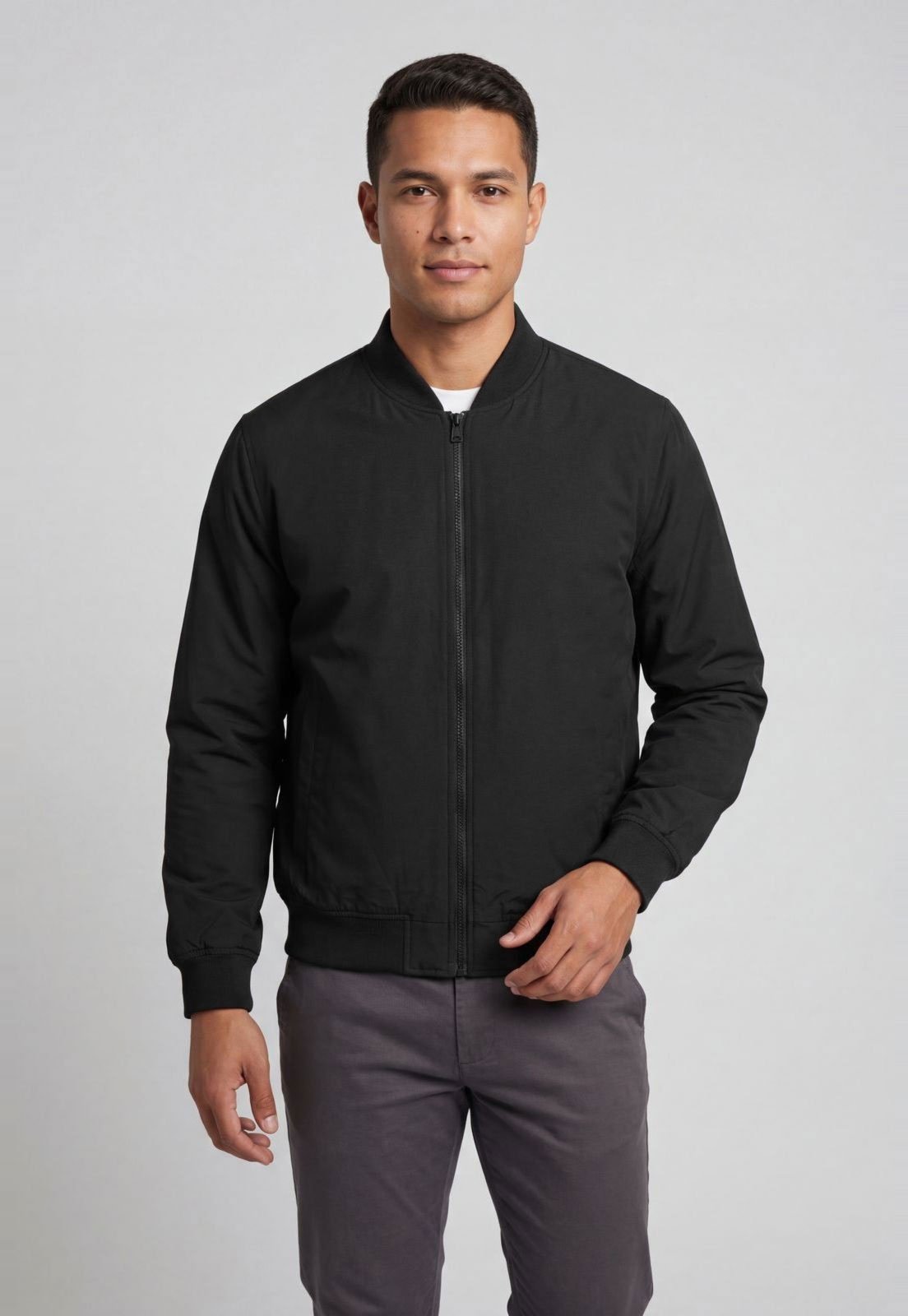 Jaqueta Masculina Levis Gola Esportiva Preta