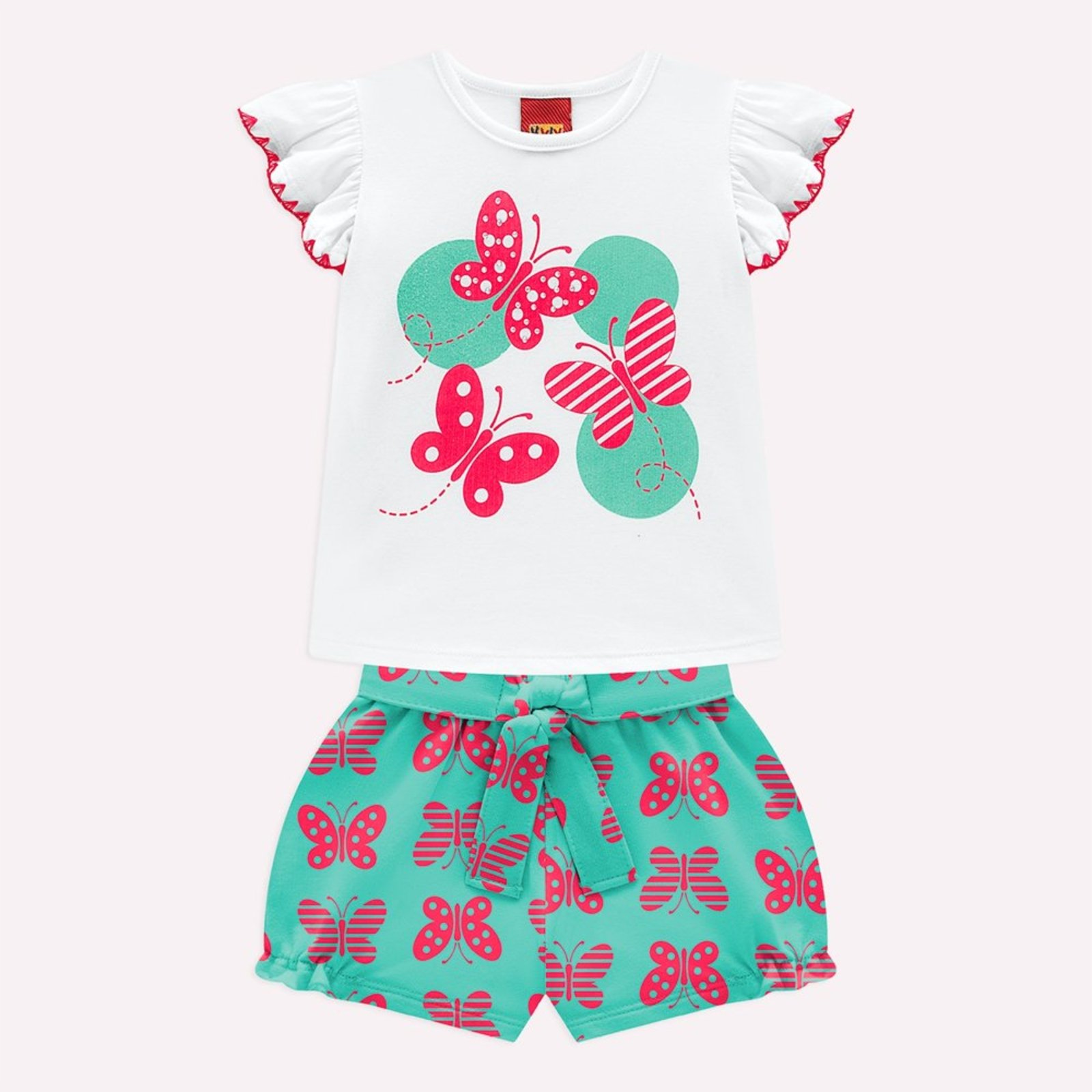 Infantil - Conjunto Menina Borboletas Kyly