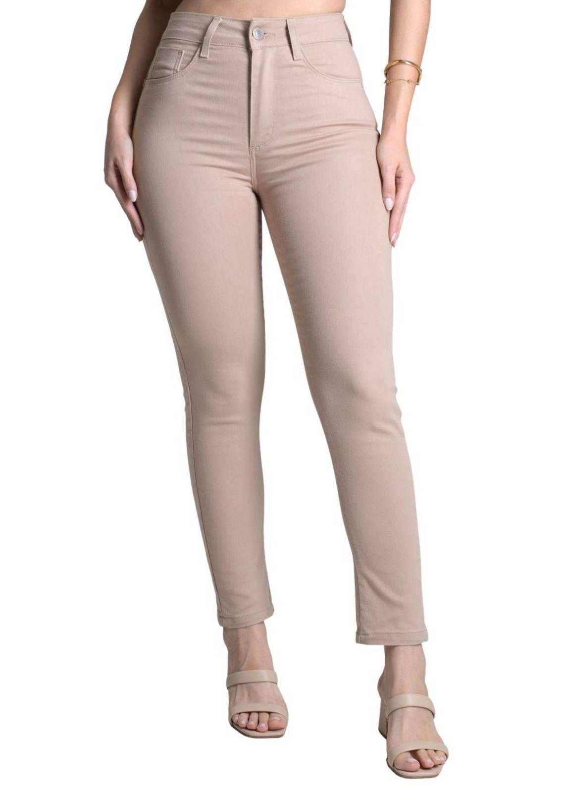 Calça Sarja Sawary Push Up – 277757 – Bege – Sawary