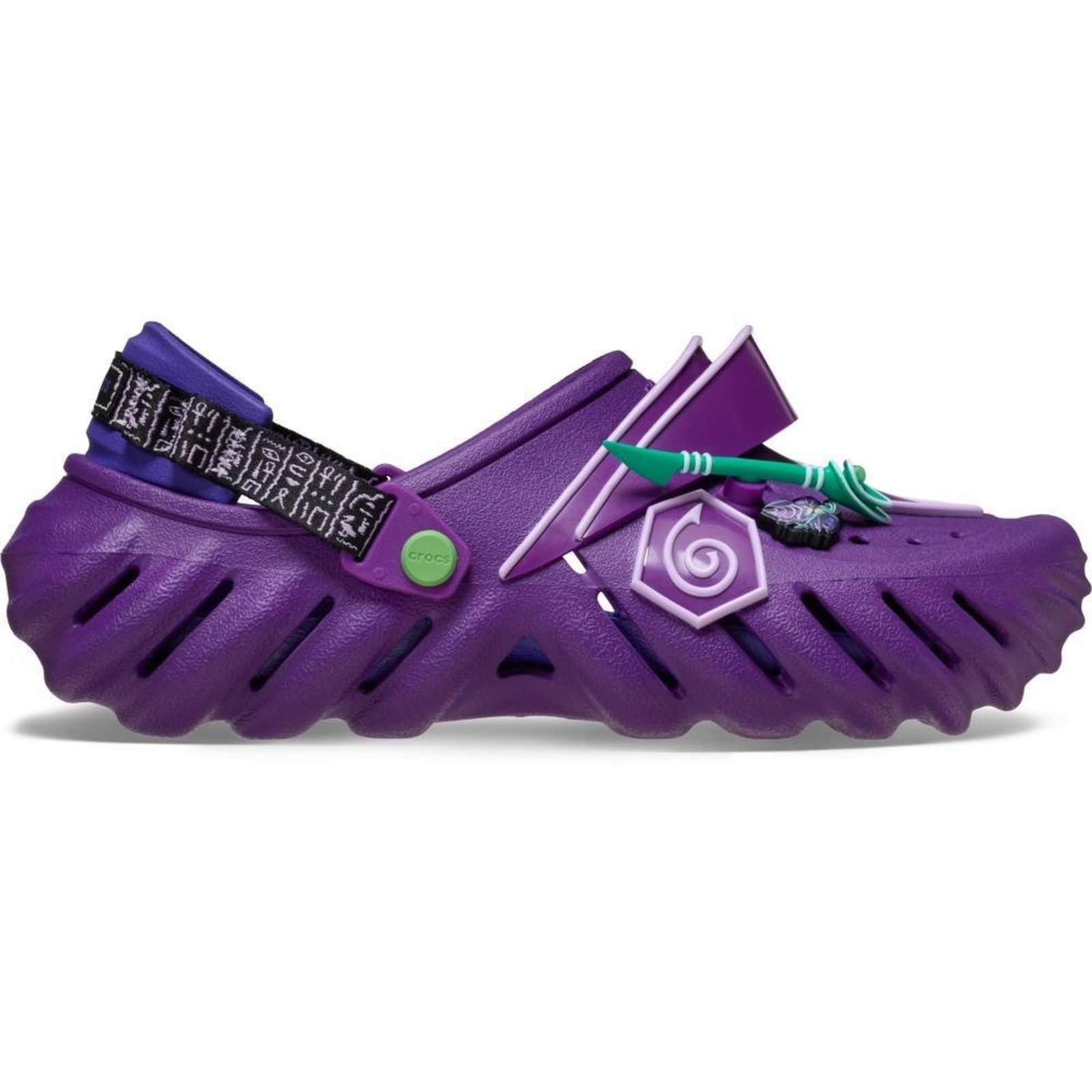 Sandália Crocs Yu-Gi-Oh Dark Magician Echo Clog Multi Multicolorido