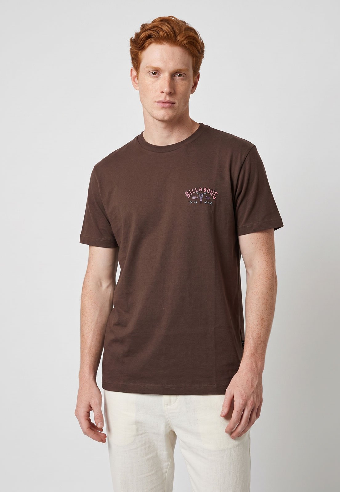 Camiseta Masculina Billabong Raging Bull Marrom