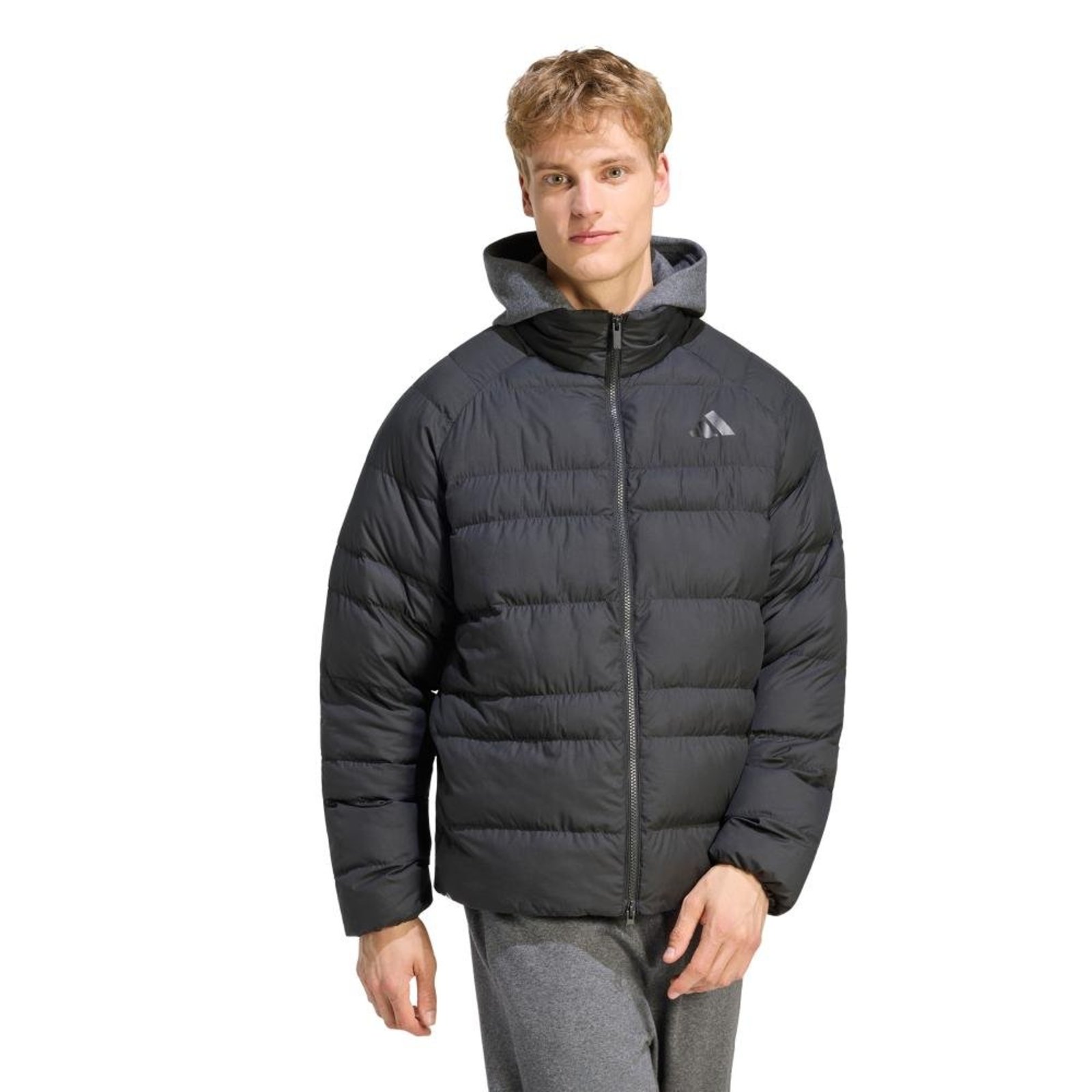 JAQUETA TÉRMICA COMPACTÁVEL ESSENTIALS adidas Sportswear Preto