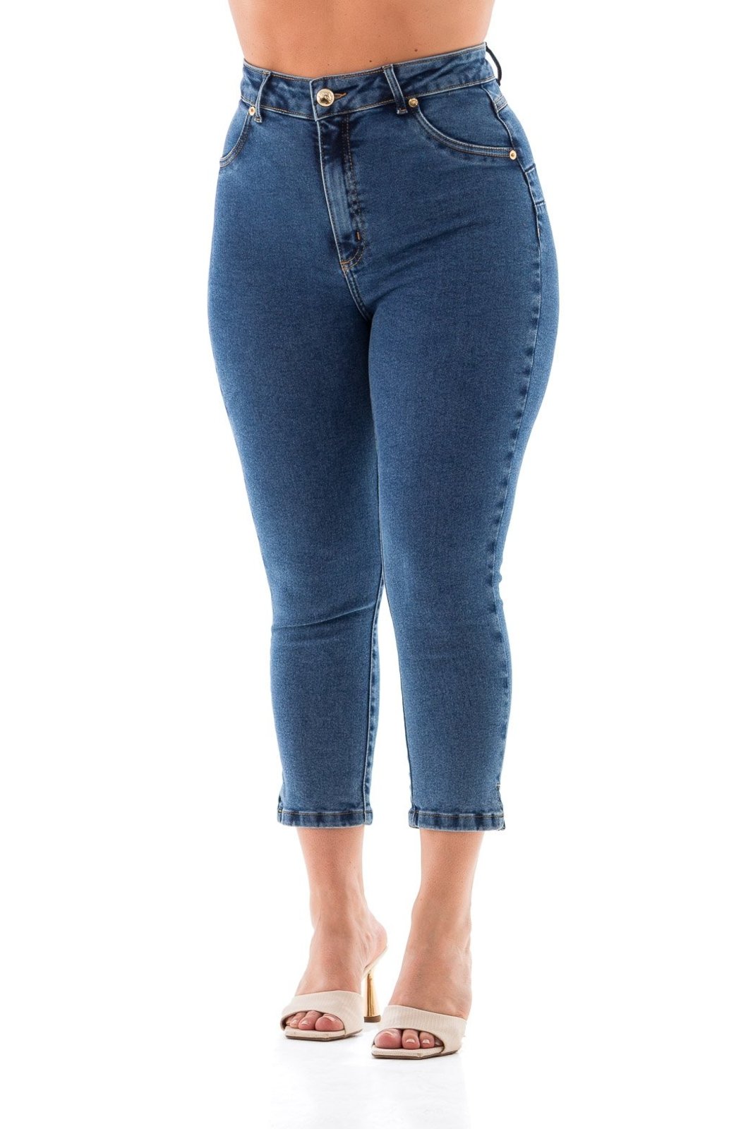 Capri Jeans Feminina Arauto Hot Pants