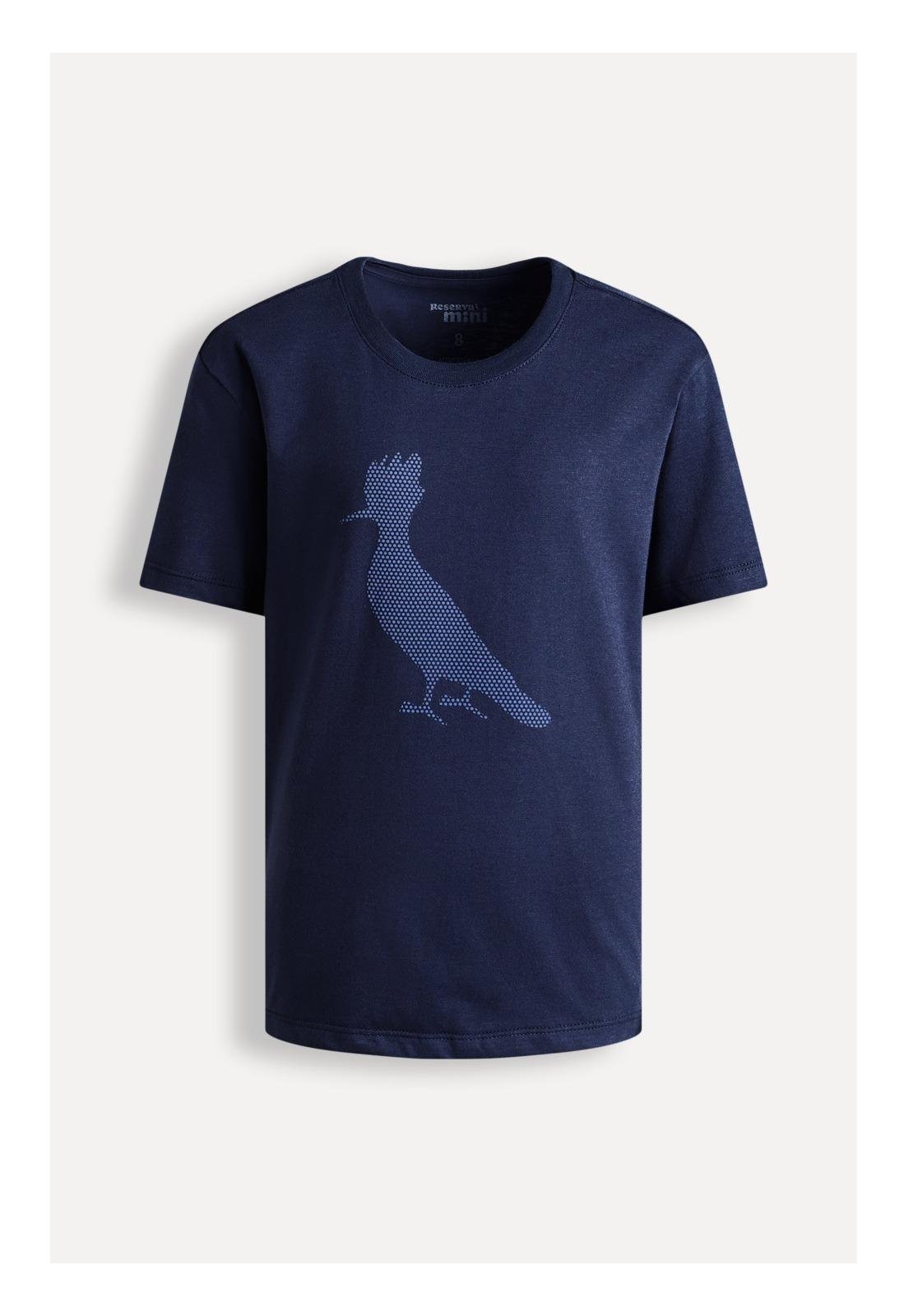 Infantil - Camiseta Manga Curta Azul Marinho Reserva Mini 10 Azul Marinho