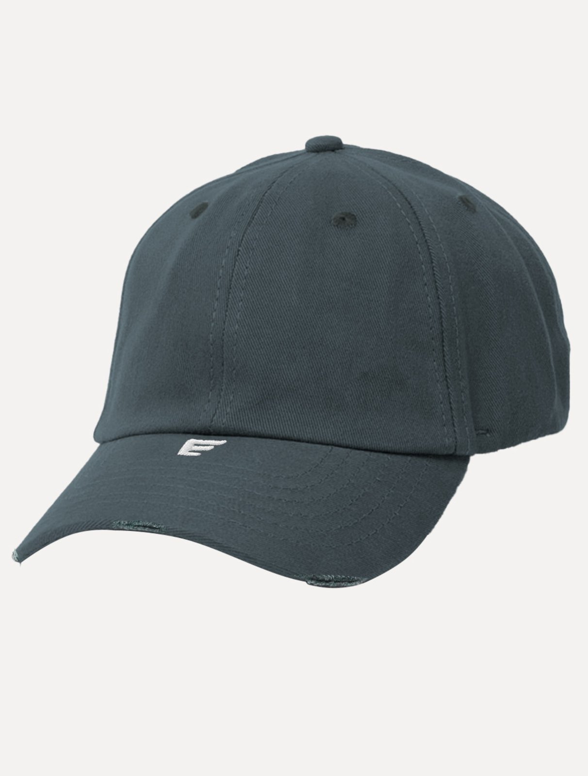 Boné Ellus Masculino Logo Aba Bordado Chumbo