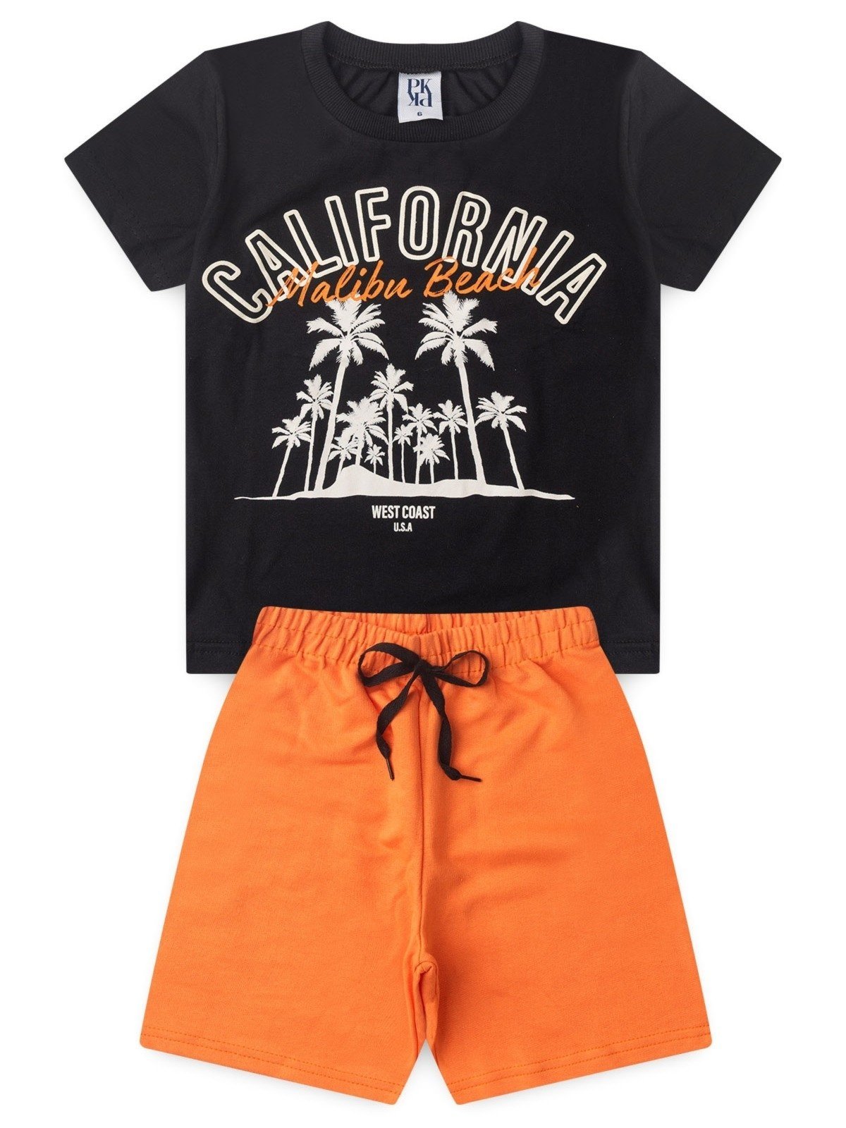 Infantil – Conjunto Platinum Estilo Californiano Preto