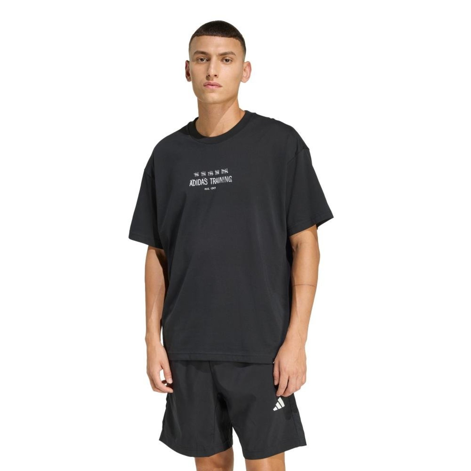 CAMISETA ESTAMPADA CLIMACOOL POWER TRAINING adidas Performance Preto