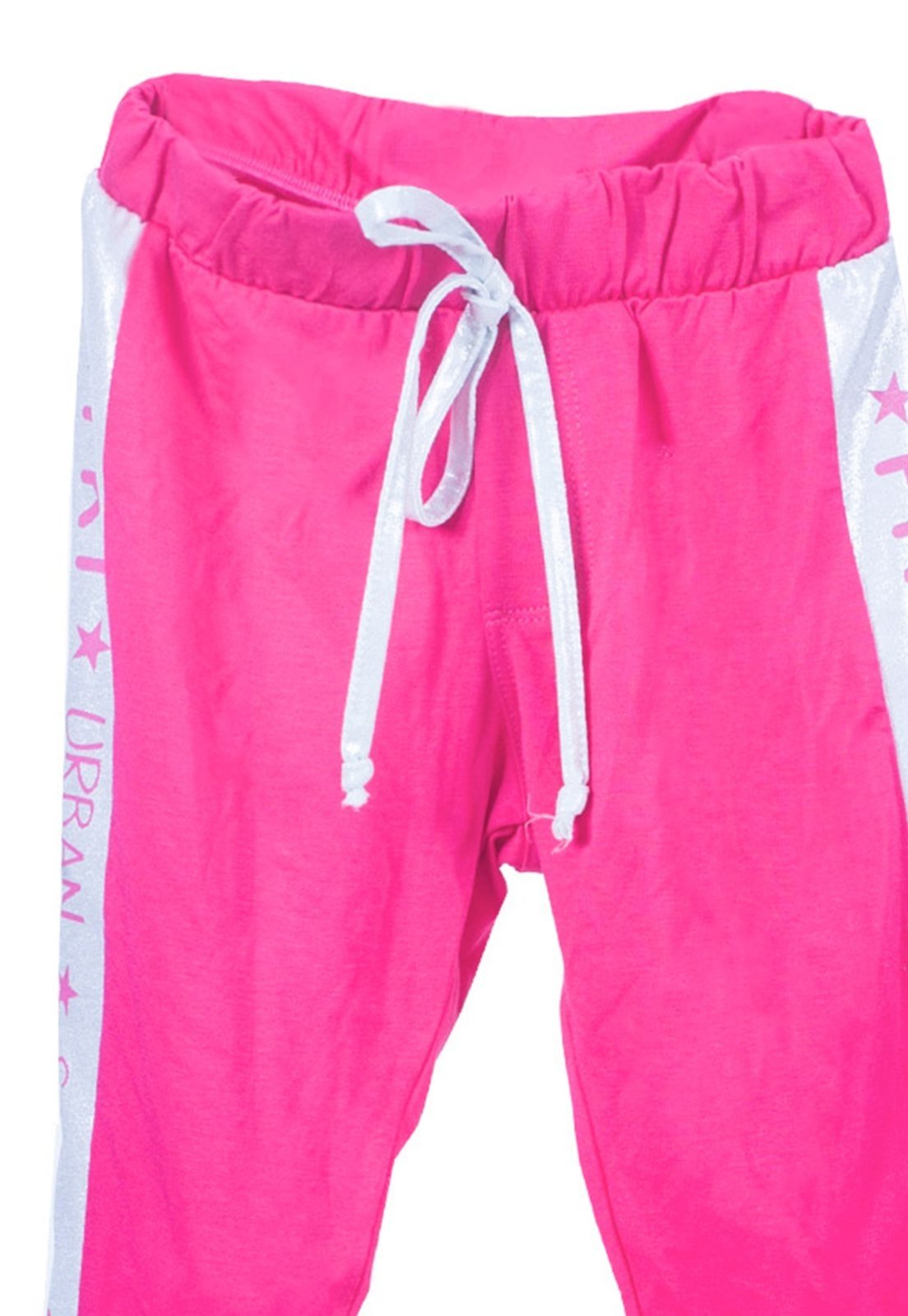 Vista 3 Infantil - Calça Jogger Pink Ok & Pakita 1 Rosa Ok & Friends rosa pink Ok & Friends rosa pink