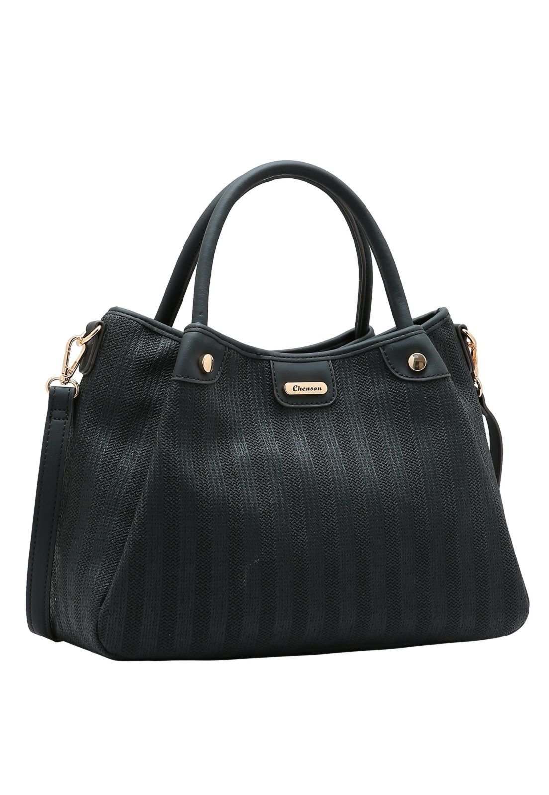 Bolsa Feminina Chenson Tressê Elegance 3485276 Preto