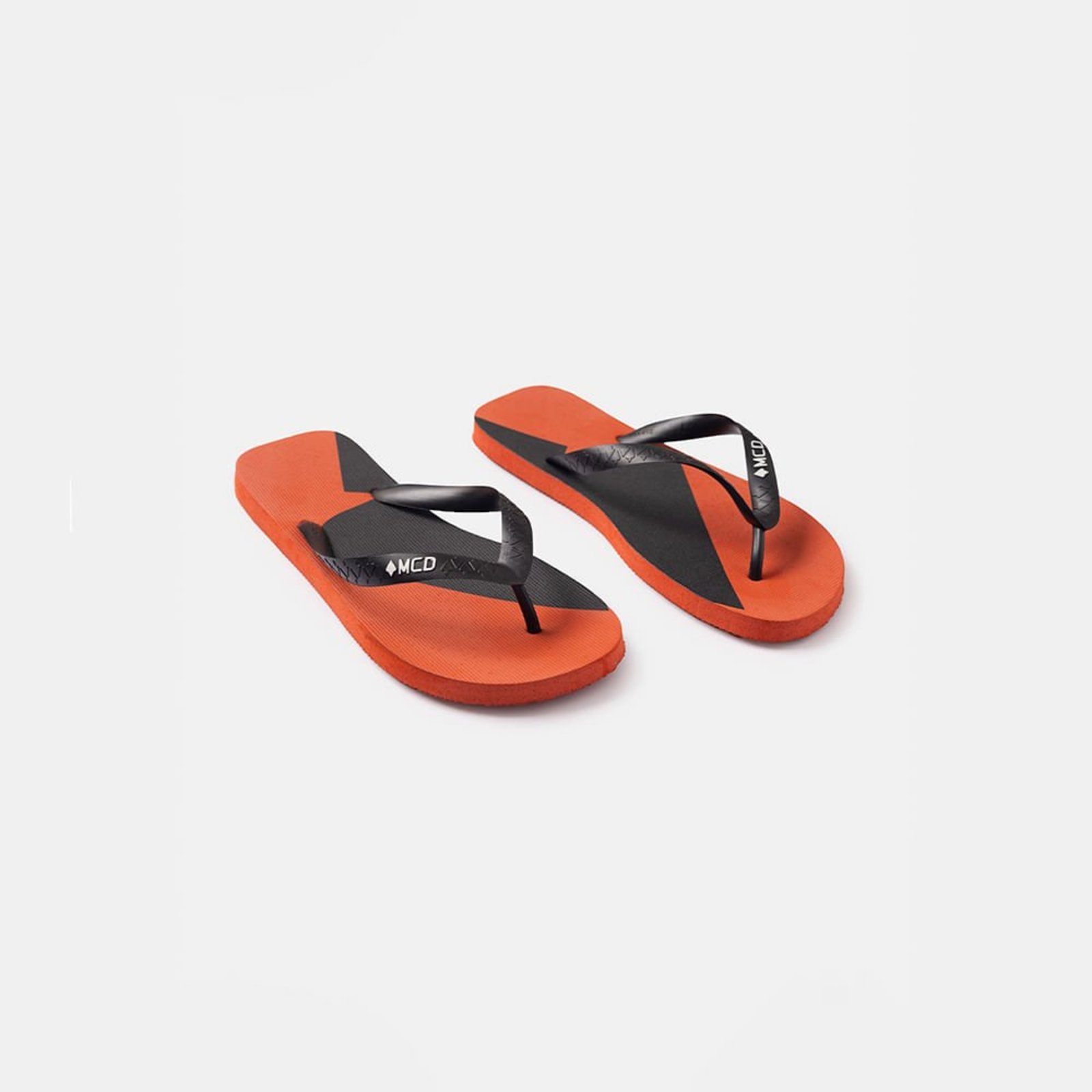 Chinelo Flip-Flop Clock Orange