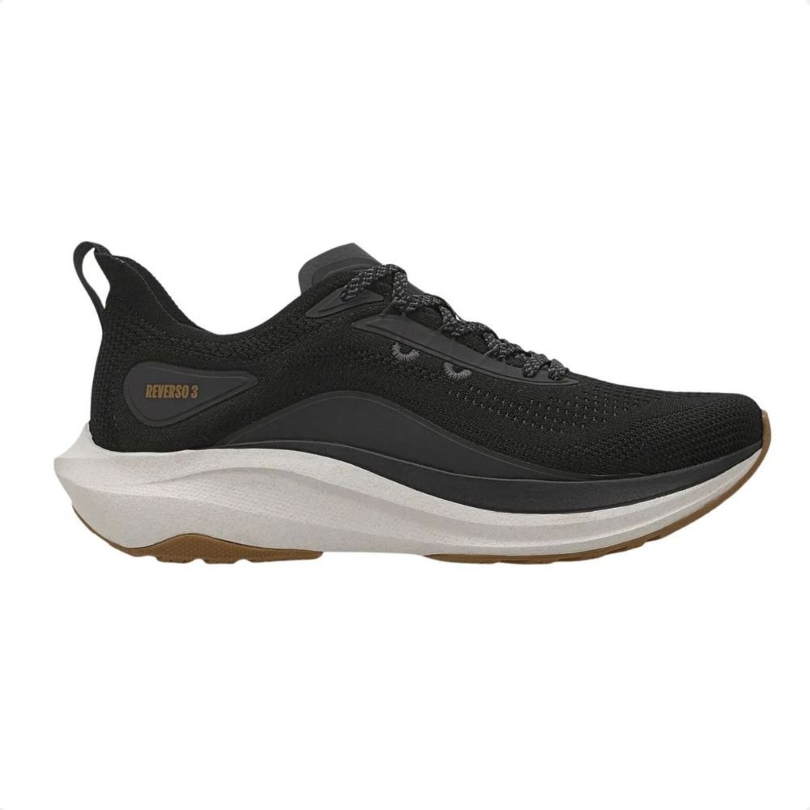 Vista 2 Tênis Corrida Masculino Olympikus Reverso 3 preto OLYMPIKUS preto