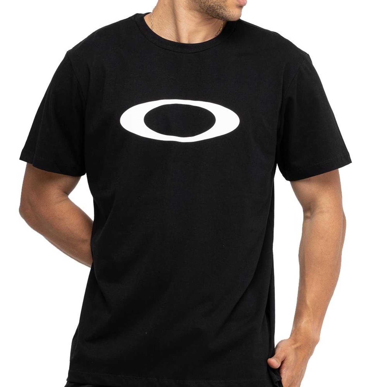 Camiseta Oakley O-Ellipse SS WT26 Masculina Blackout