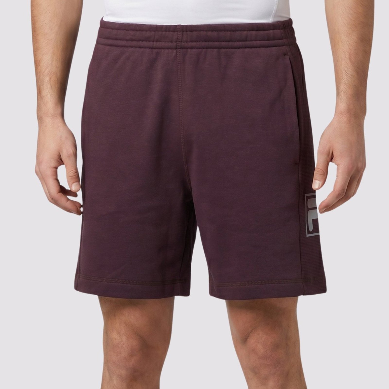 Shorts Fila F-Box Reflective Marrom