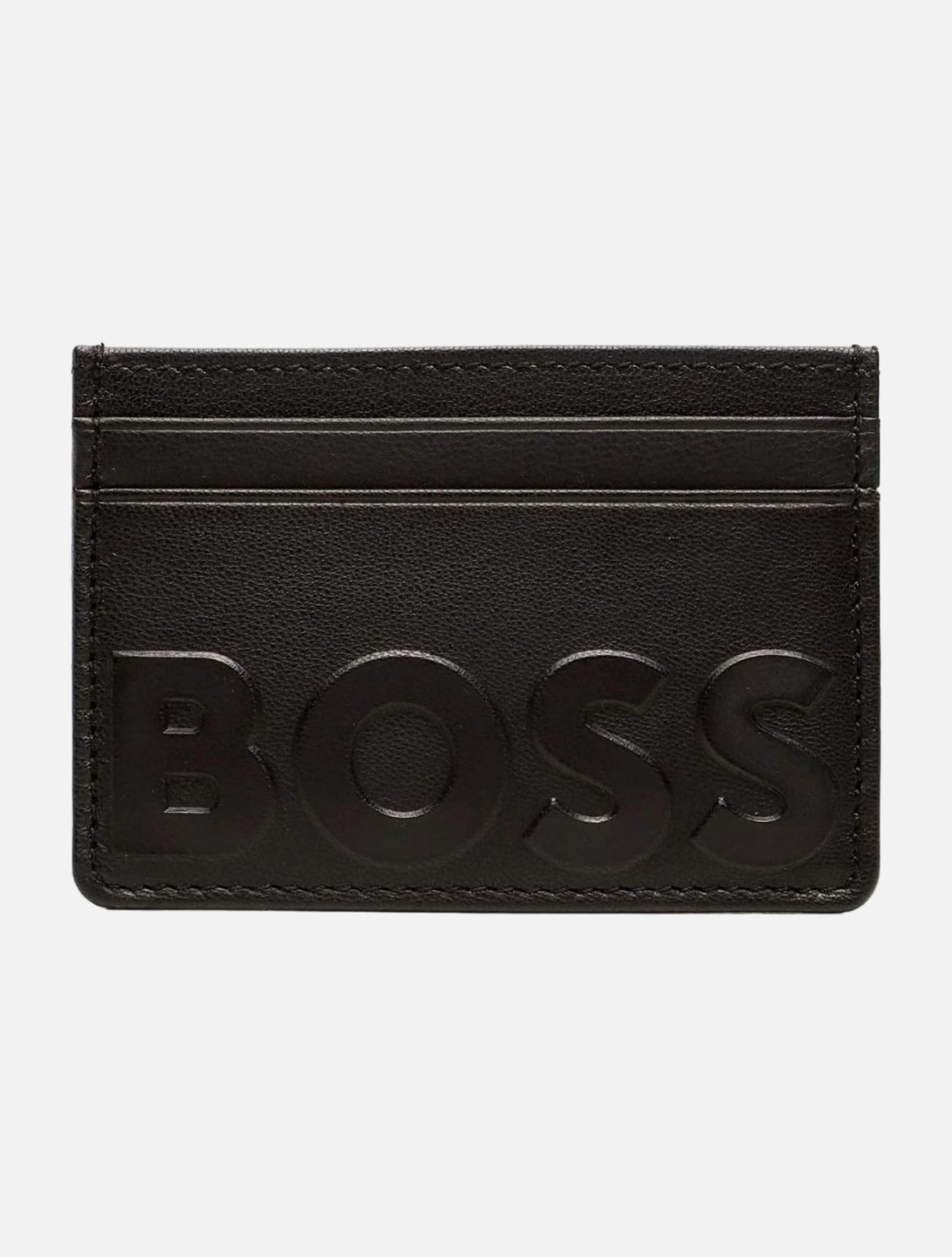 Porta Cartão Hugo Boss Masculino Big BD Card Case Preto