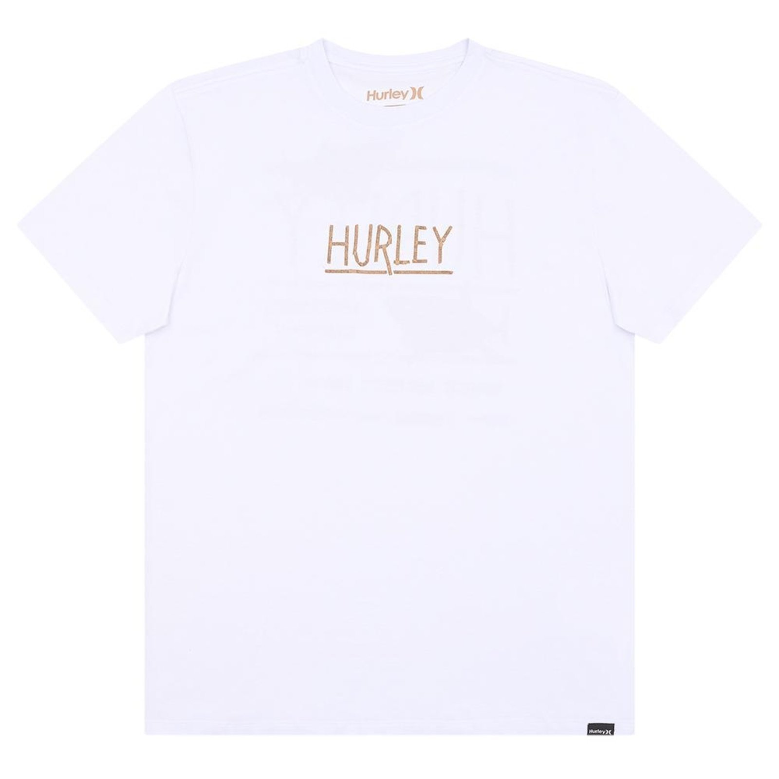 Camiseta Hurley Shark WT25 Masculina Branco