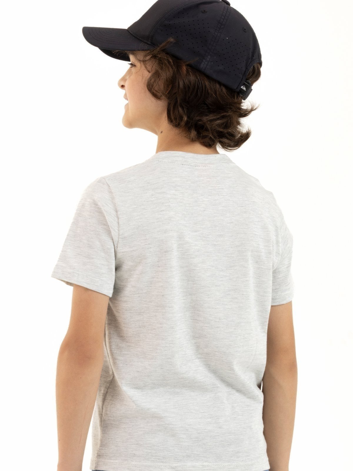 Vista 3 Infantil - Camiseta Menino Manga Curta em Algodão Manobra Insana Magicamente Kids branco Magicamente Kids branco