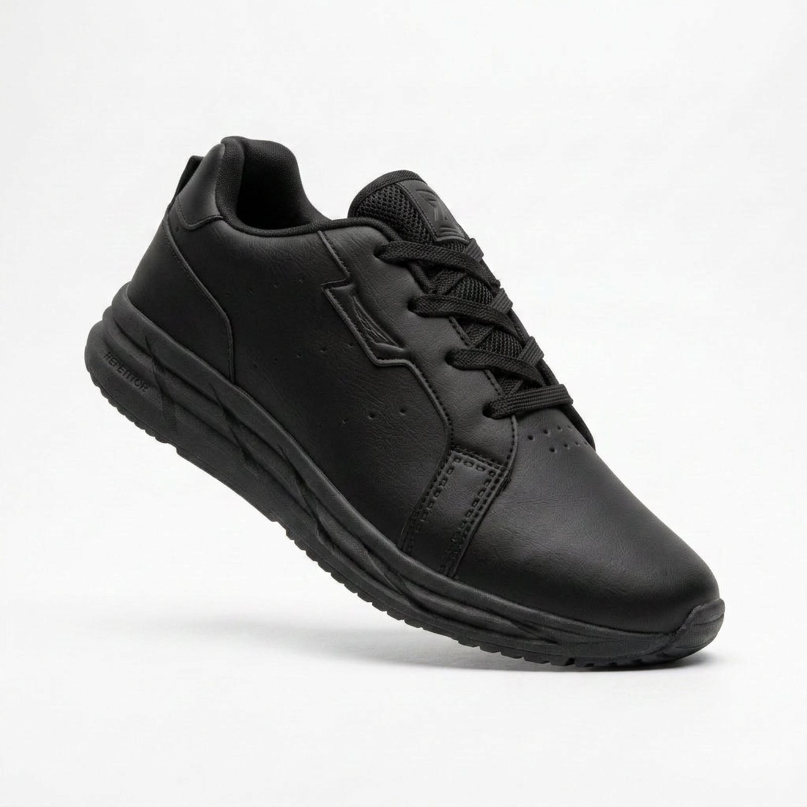 Tênis Masculino Casual Sapatênis Conforto Leve Sola Alta PRETO