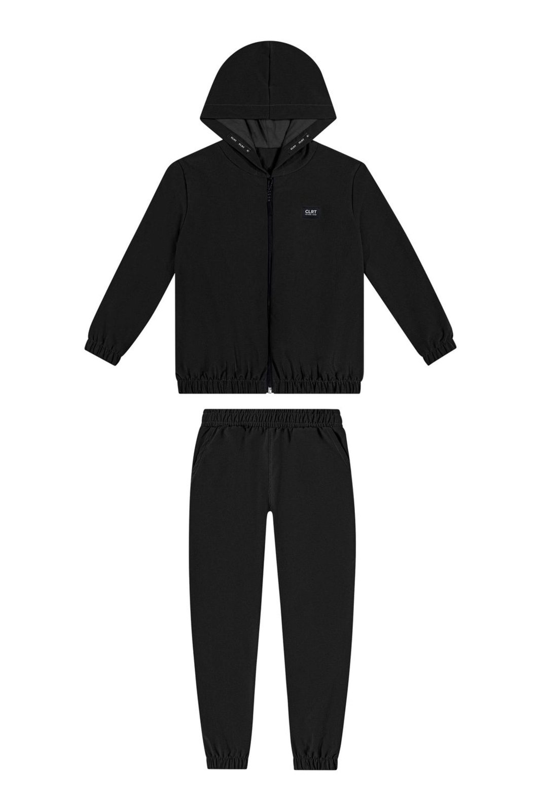 Infantil - Conjunto Longo Menino Esportivo Colorittá Preto