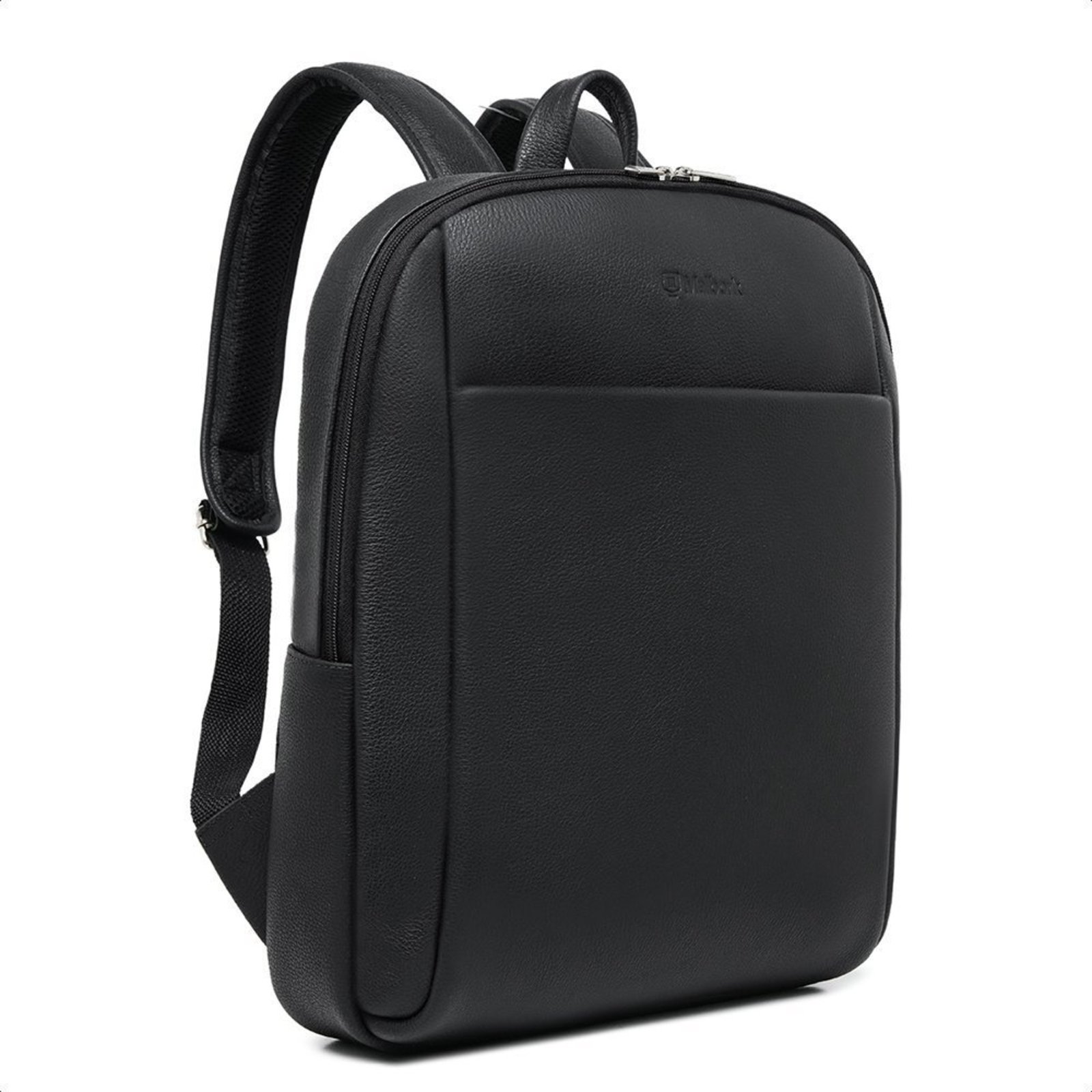 Mochila Executiva Malbork em Couro Floater Preta para Notebook M3_P