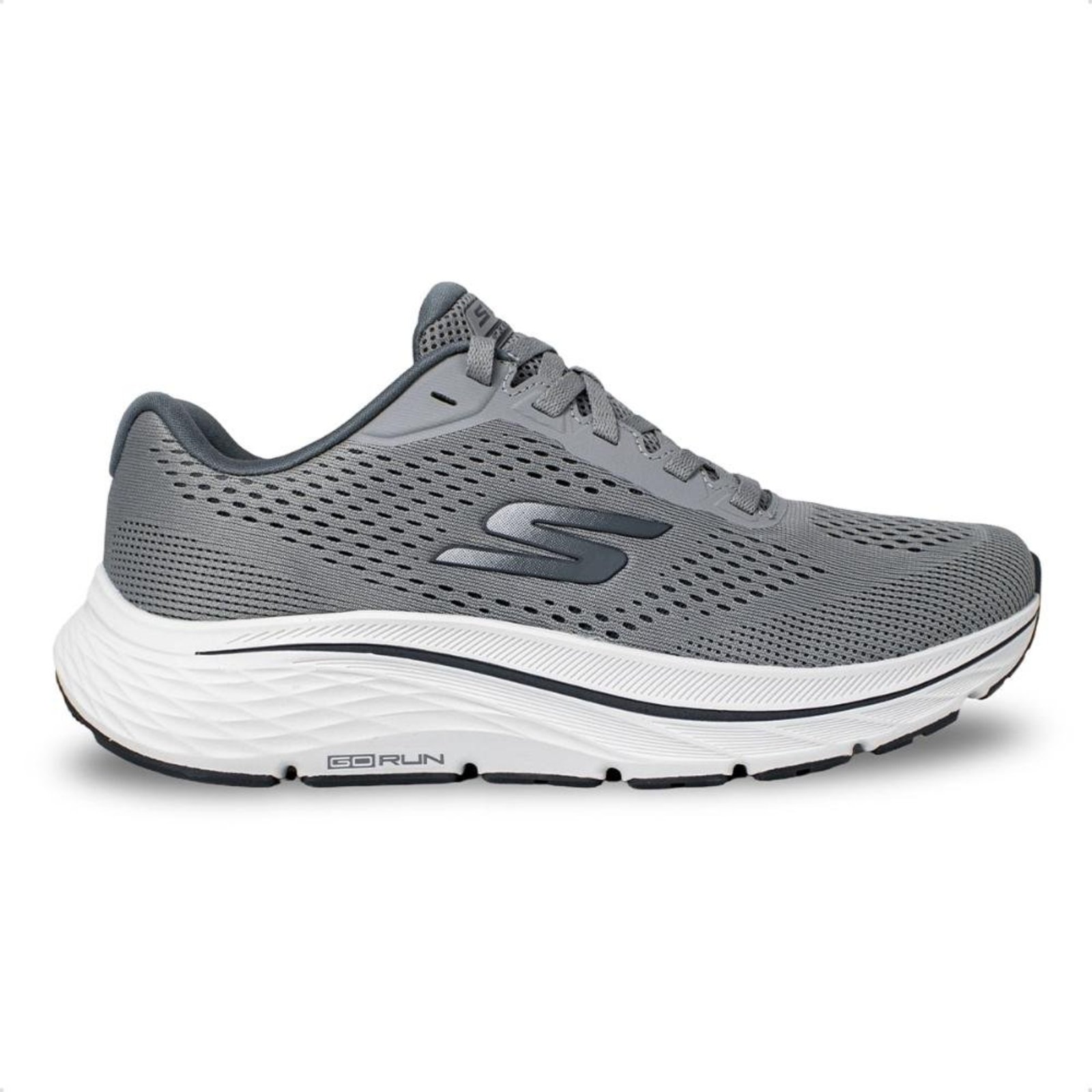 Tênis Skechers Masculino Go Run Consistent 3 - Rushline Corrida Cinza