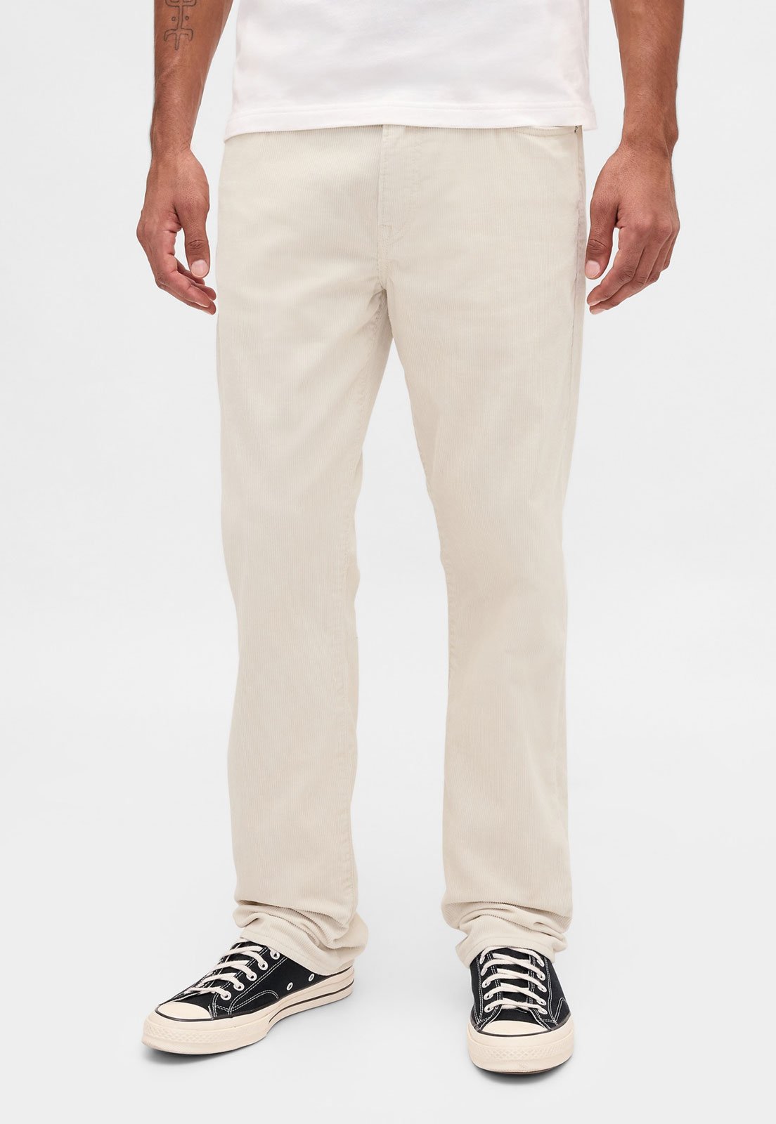 Calça Masculina GAP Reta Off-white