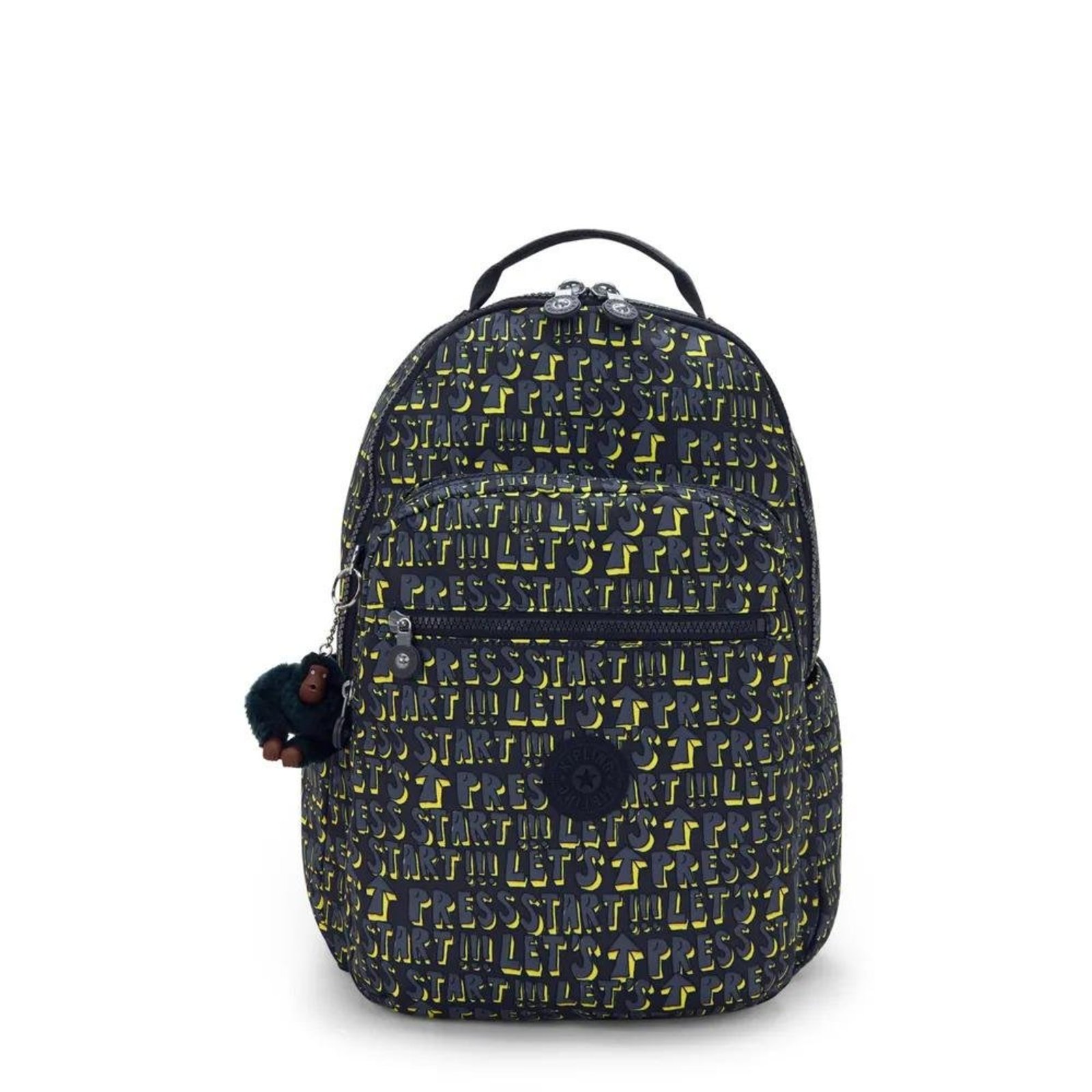 Mochila Kipling Seoul Lap Lets Play Prt