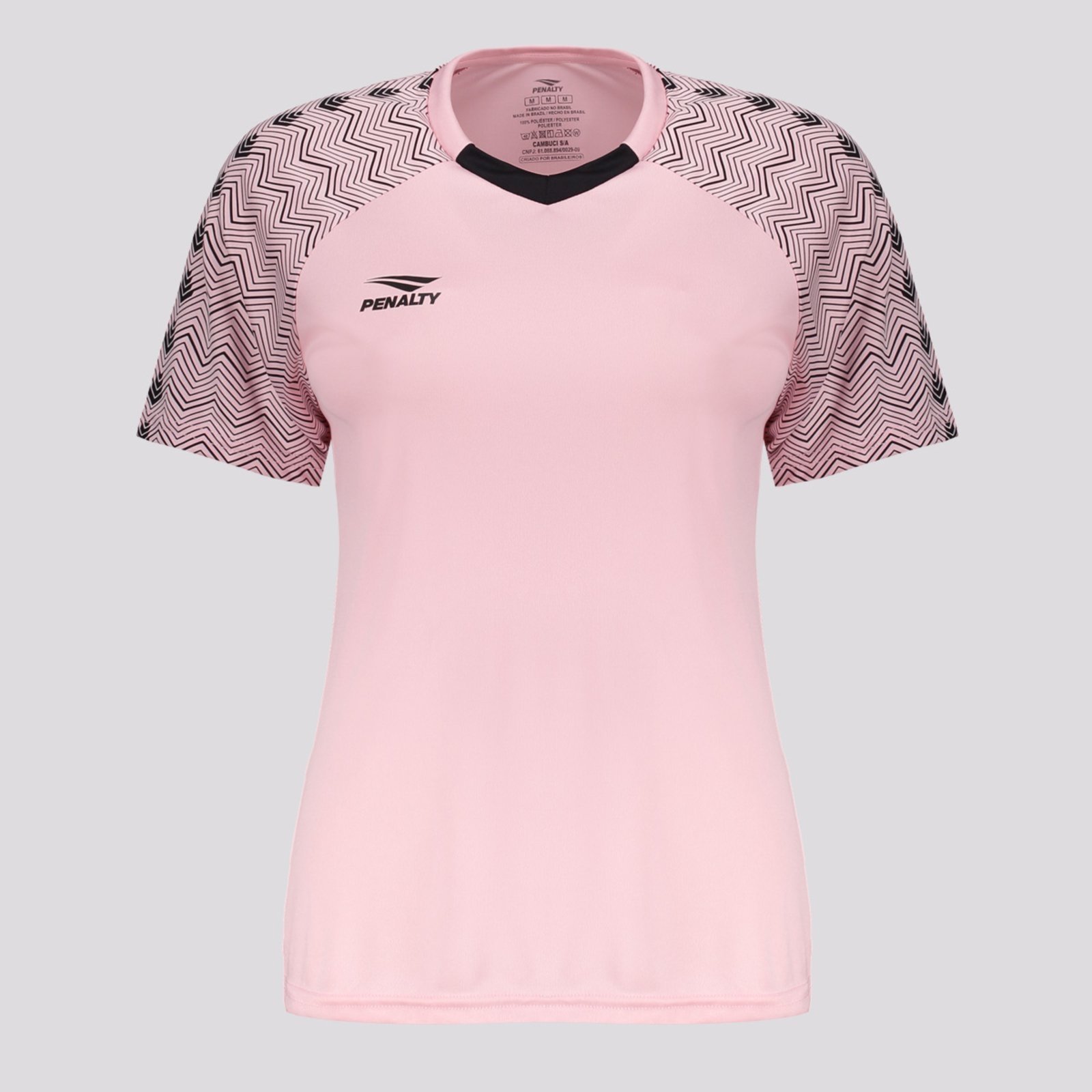 Camisa Penalty Bravo Feminina Rosa