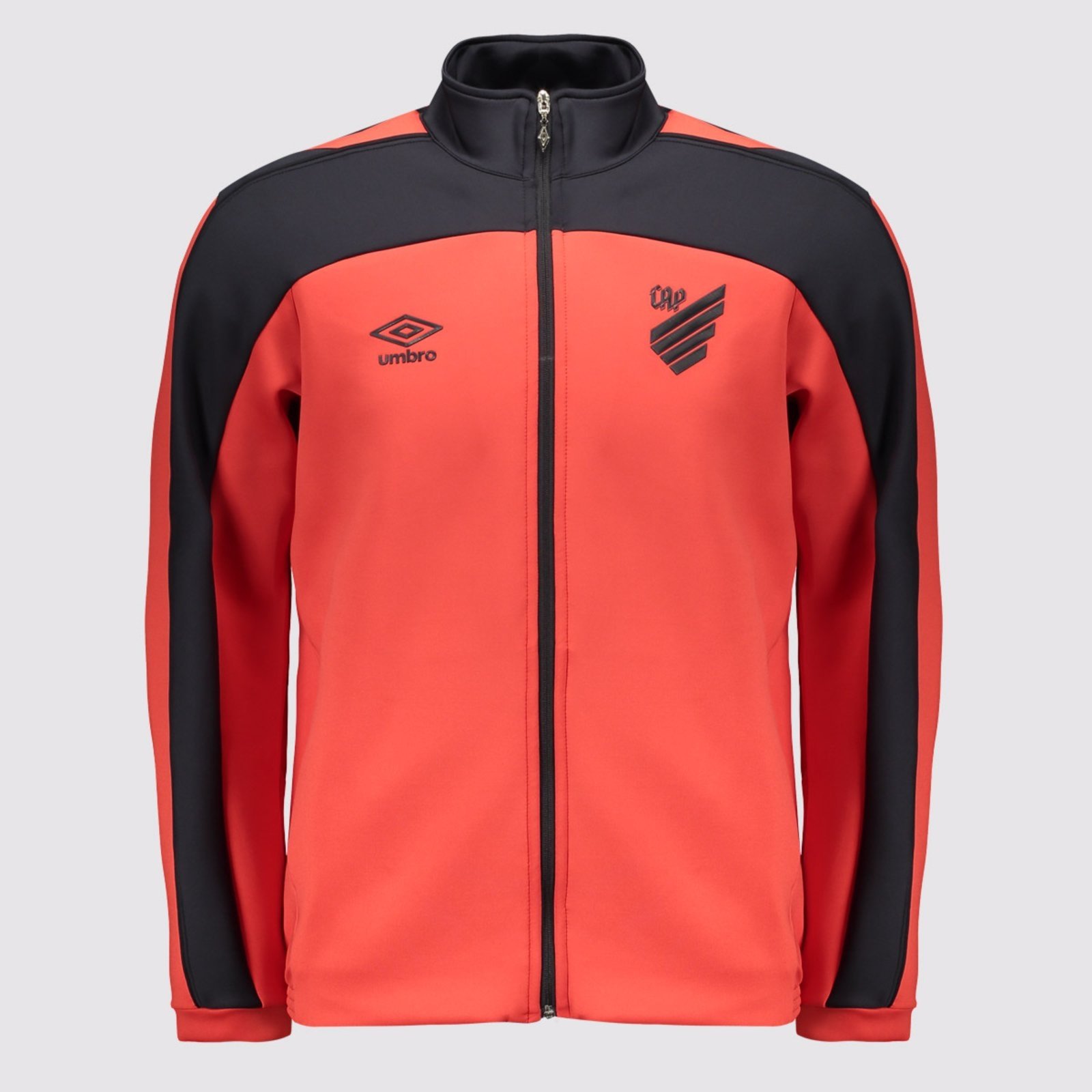 Jaqueta Umbro Athletico Paranaense Hino 2026 Vermelha e Preta