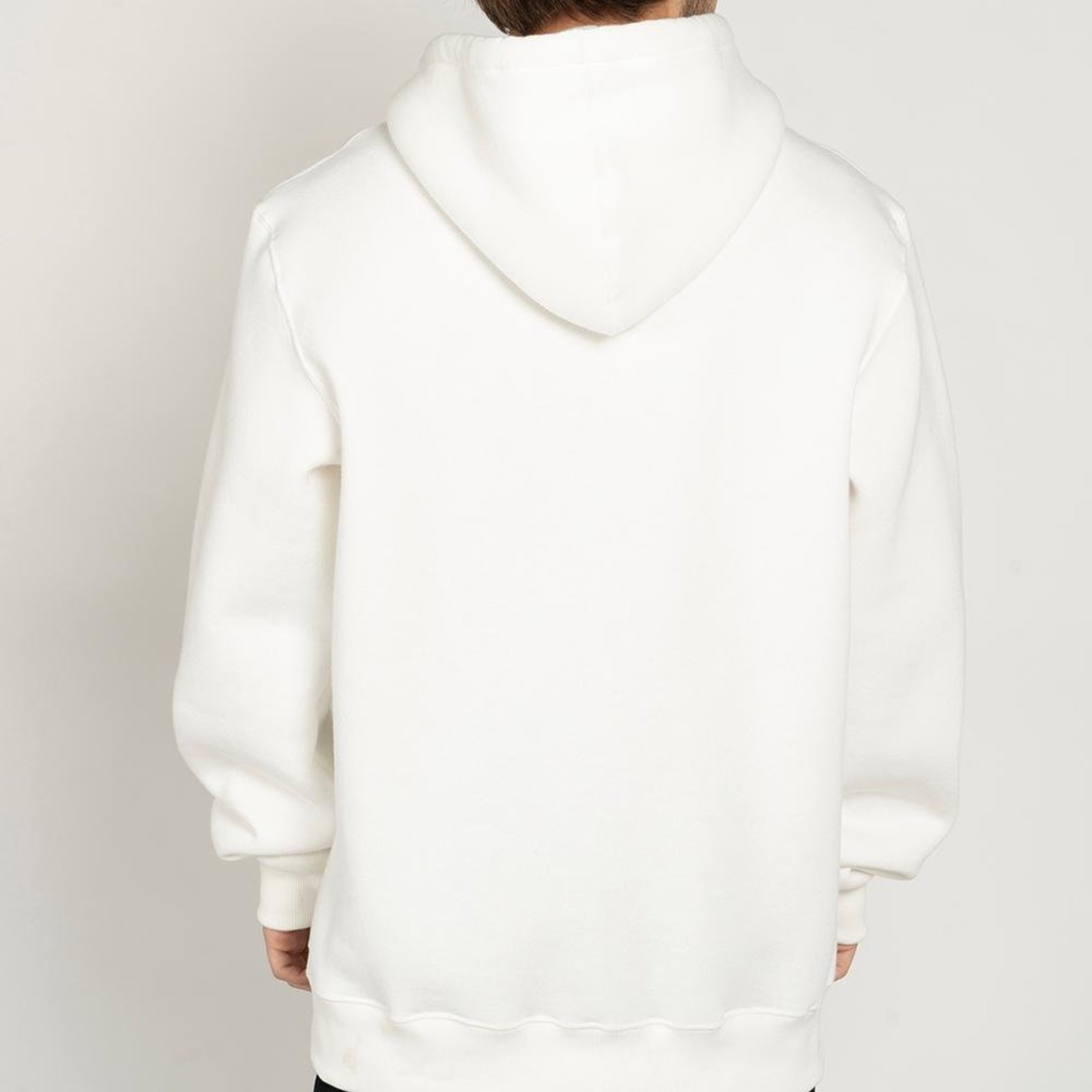 Moletom Quiksilver Canguru Word Block WT25 Masculino Branco