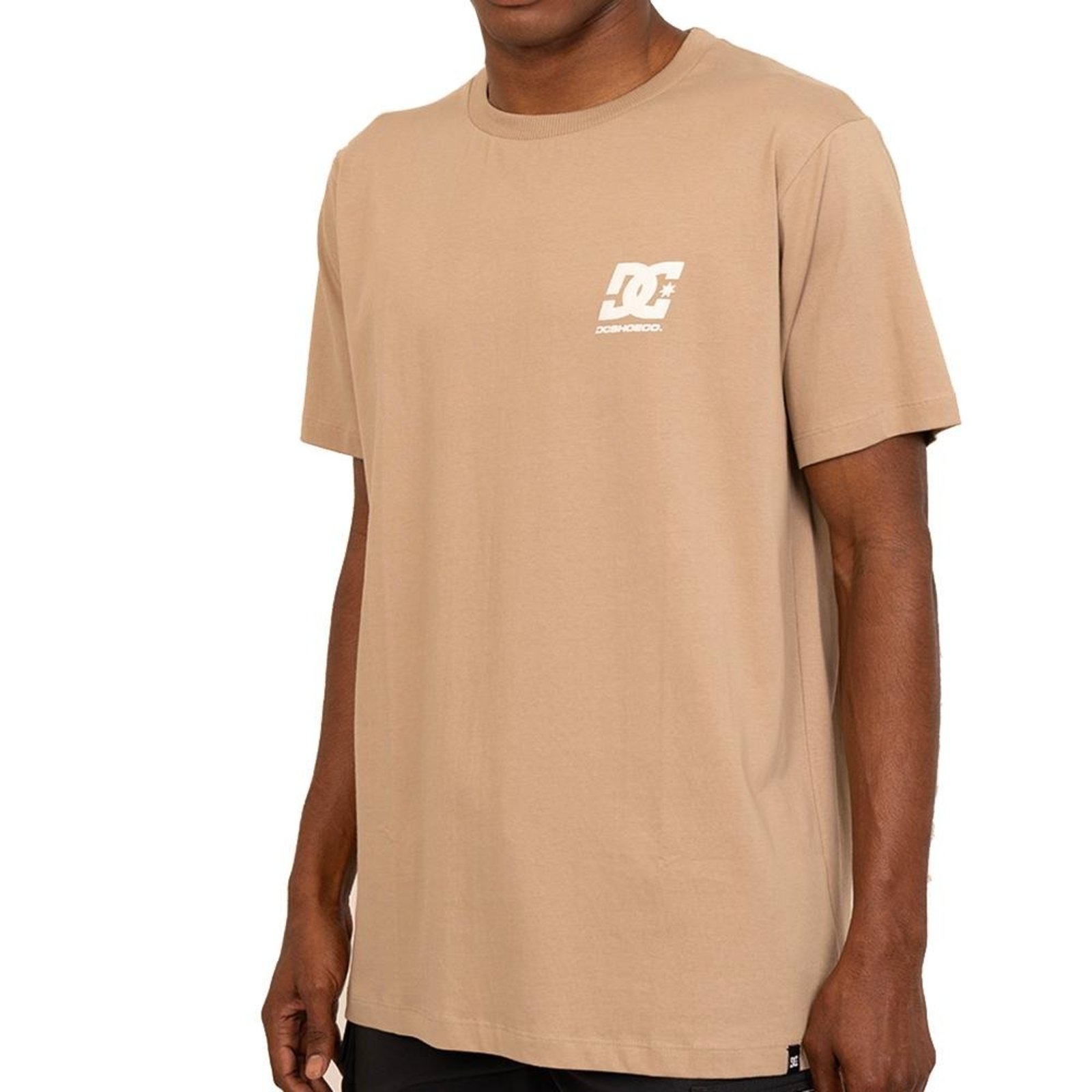 Camiseta DC Shoes Palletline SM27 Masculina Areia